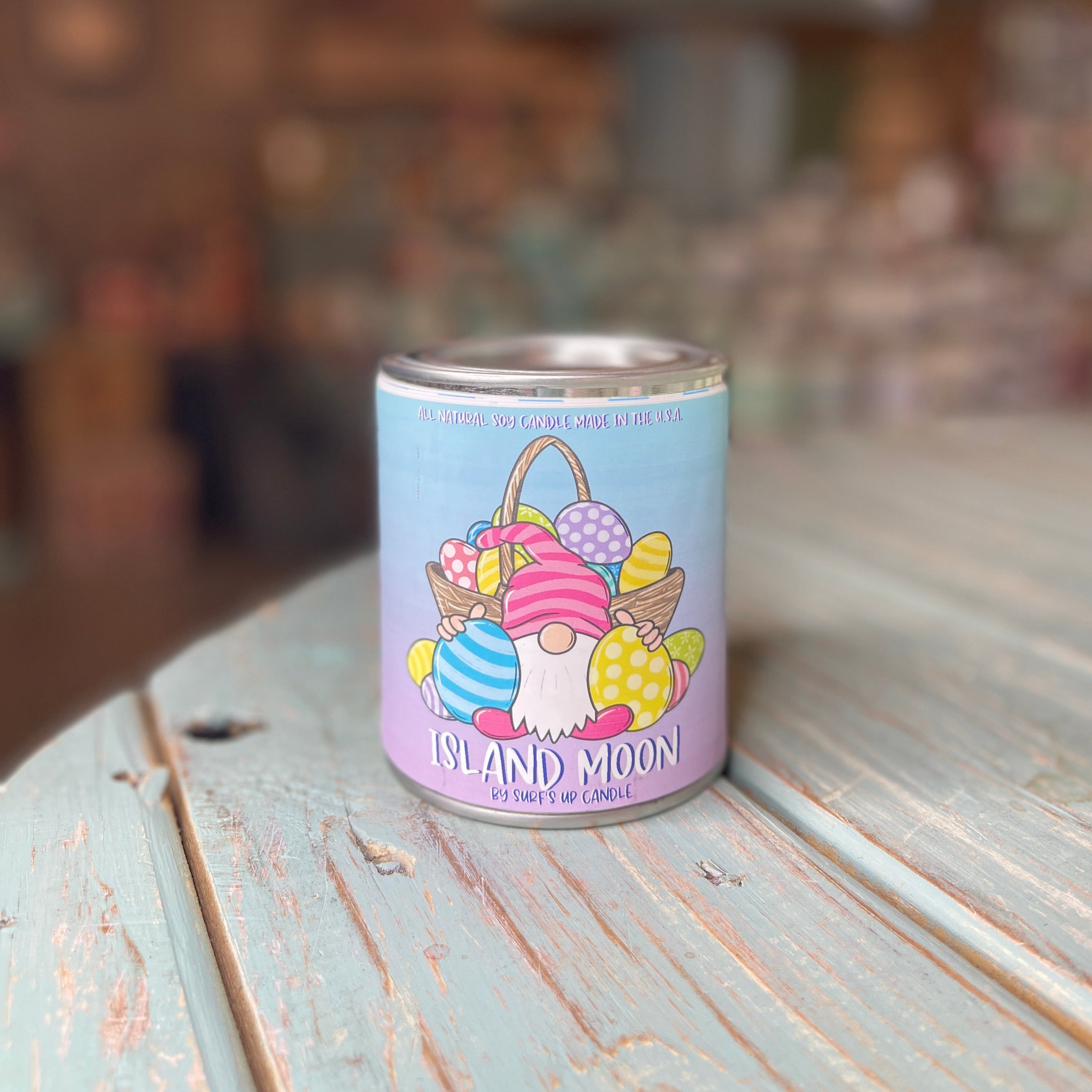 Island Moon Easter Gnome Paint Can - Easter Collection