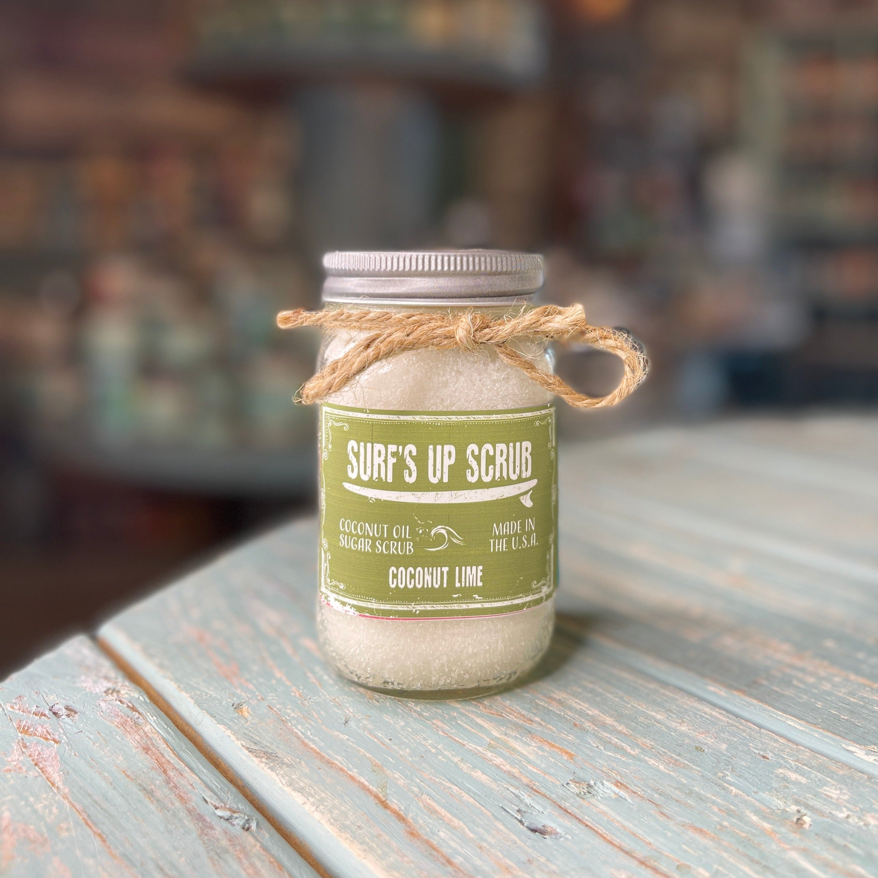 Coconut Lime Sugar Scrub