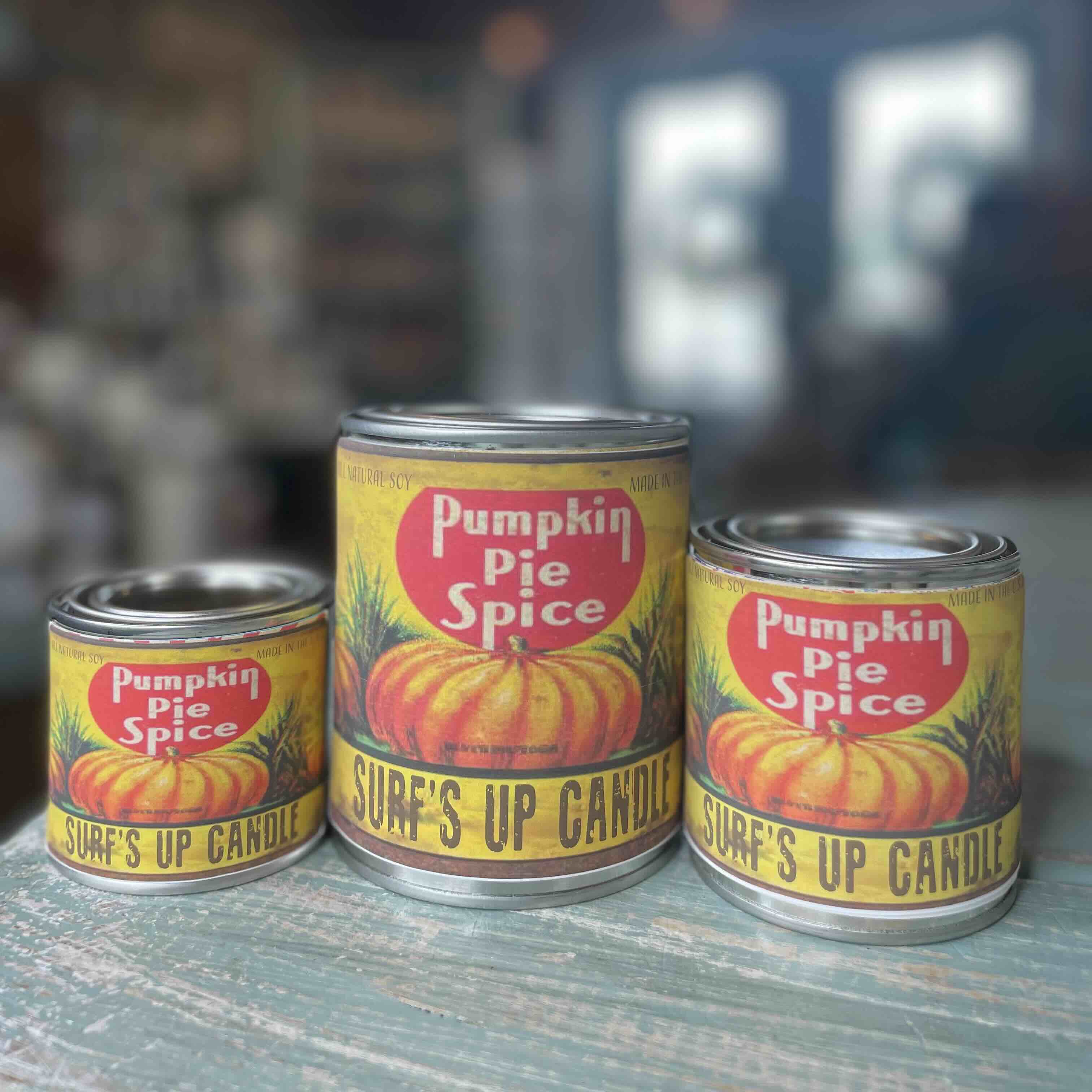 Pumpkin Pie Spice Paint Can Candle - Vintage Collection