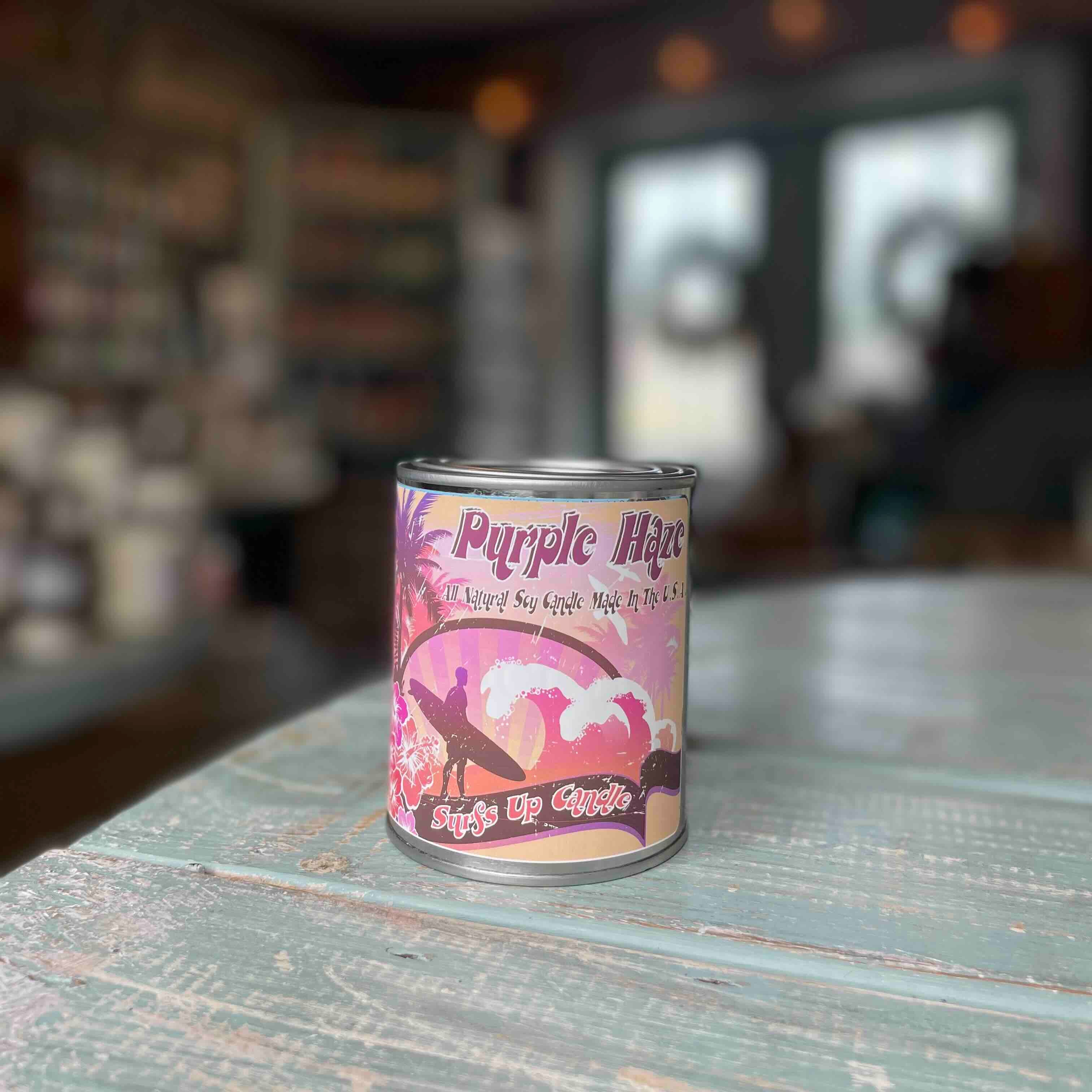 Purple Haze Paint Can Candle - Vintage Collection