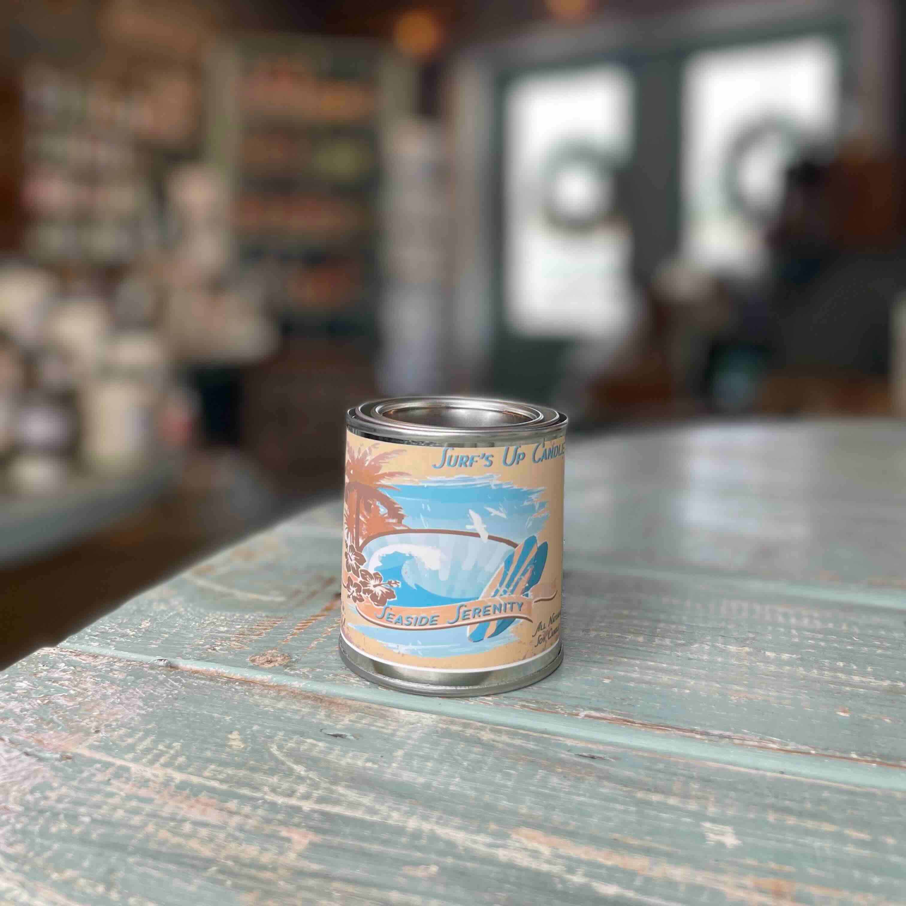 Seaside Serenity Paint Can Candle - Vintage Collection