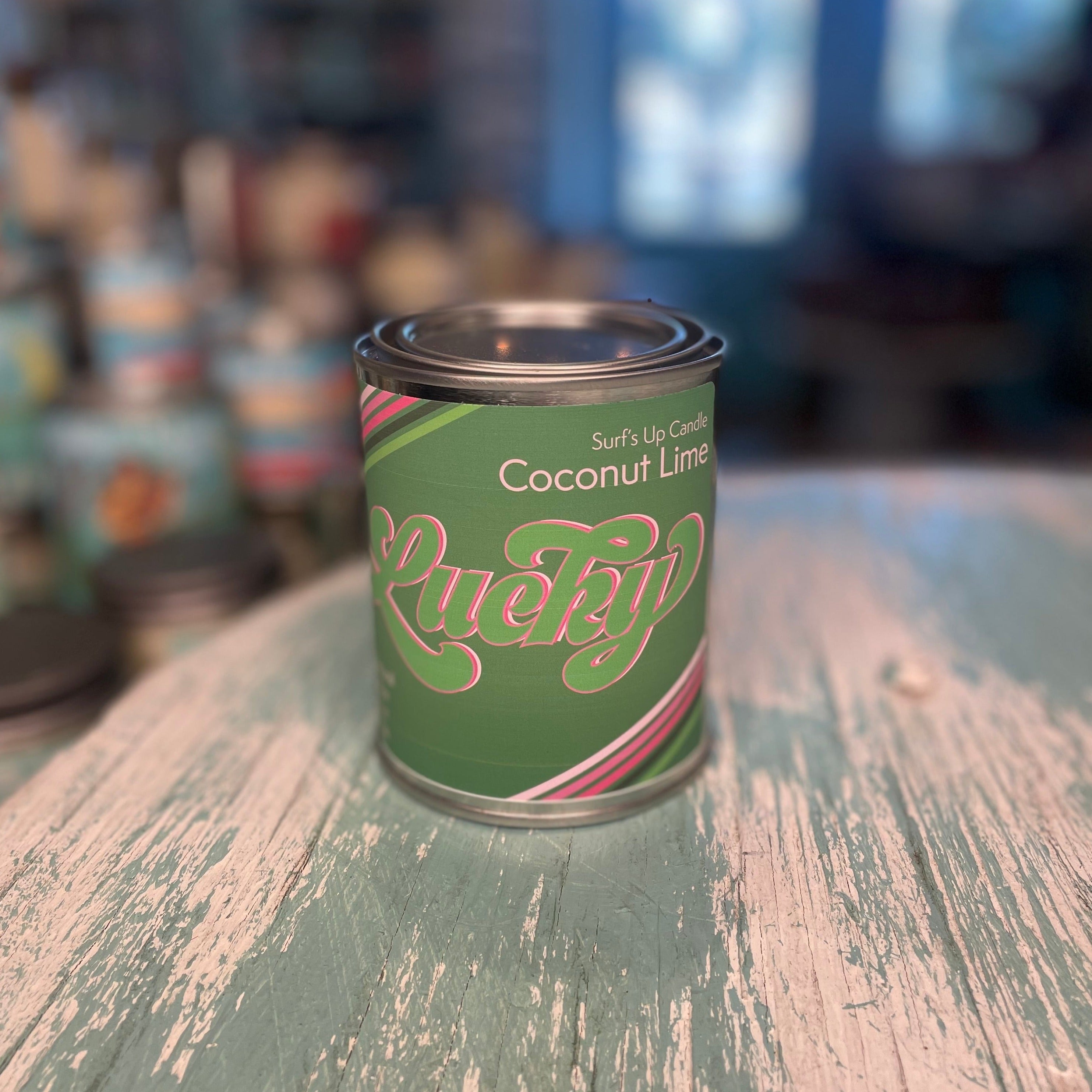 Lucky Coconut Lime Paint Can Candle - St. Patrick's Day Collection