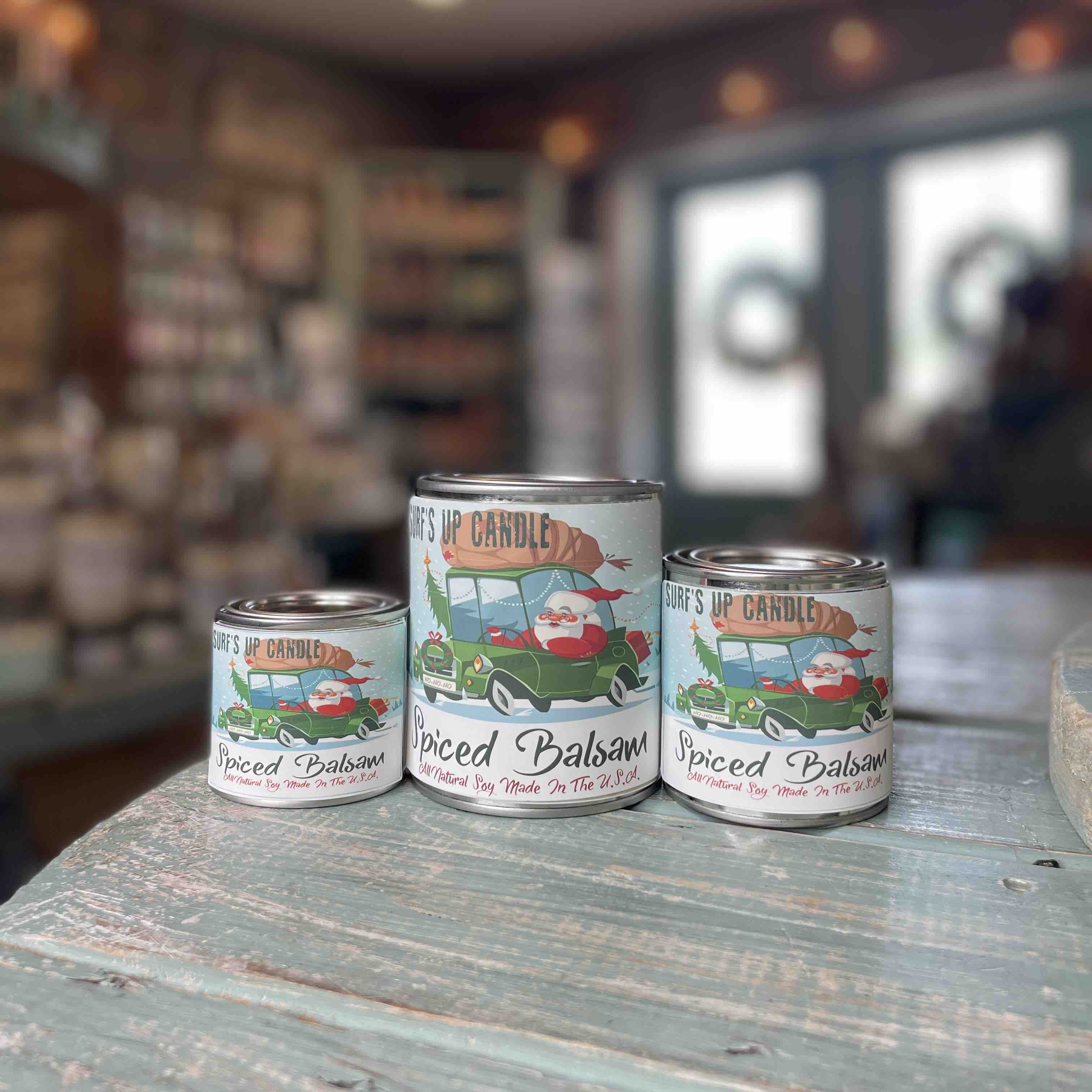 Sidewalk Sale 24 Spiced Balsam Paint Can Candle - Vintage Collection