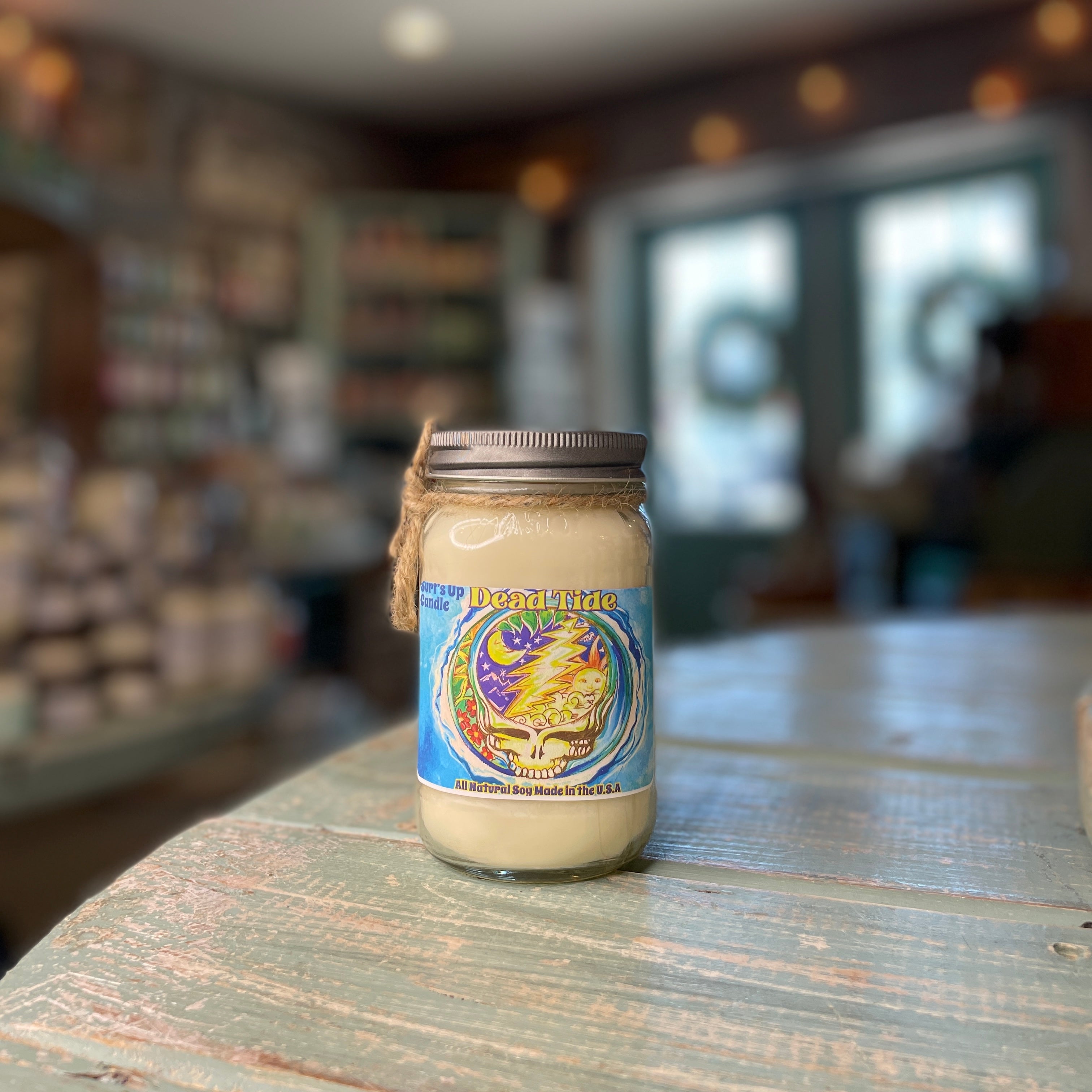 Dead Tide Mason Jar Candle - Grateful Dead Inspired Collection
