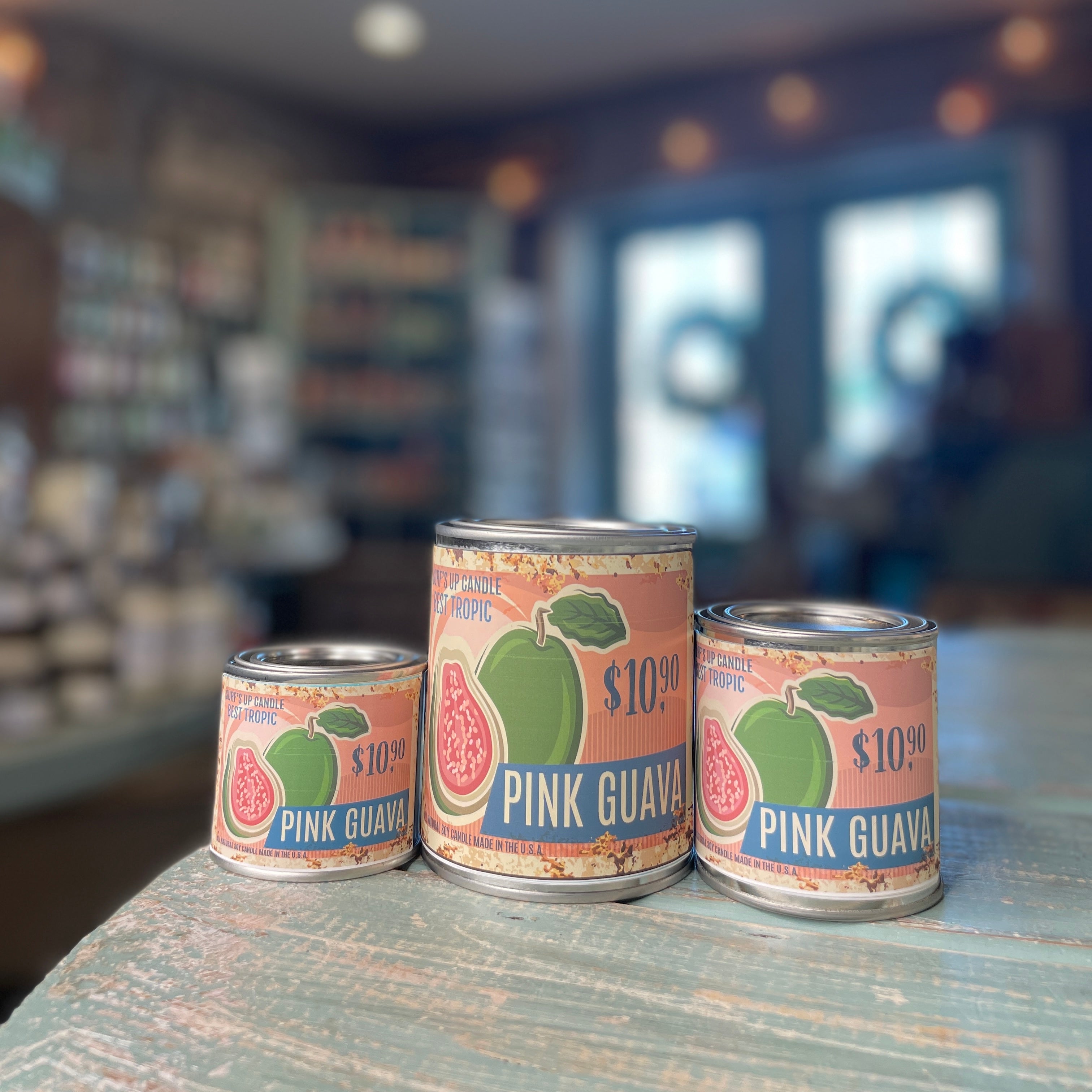 Pink Guava Paint Can Candle - Vintage Collection