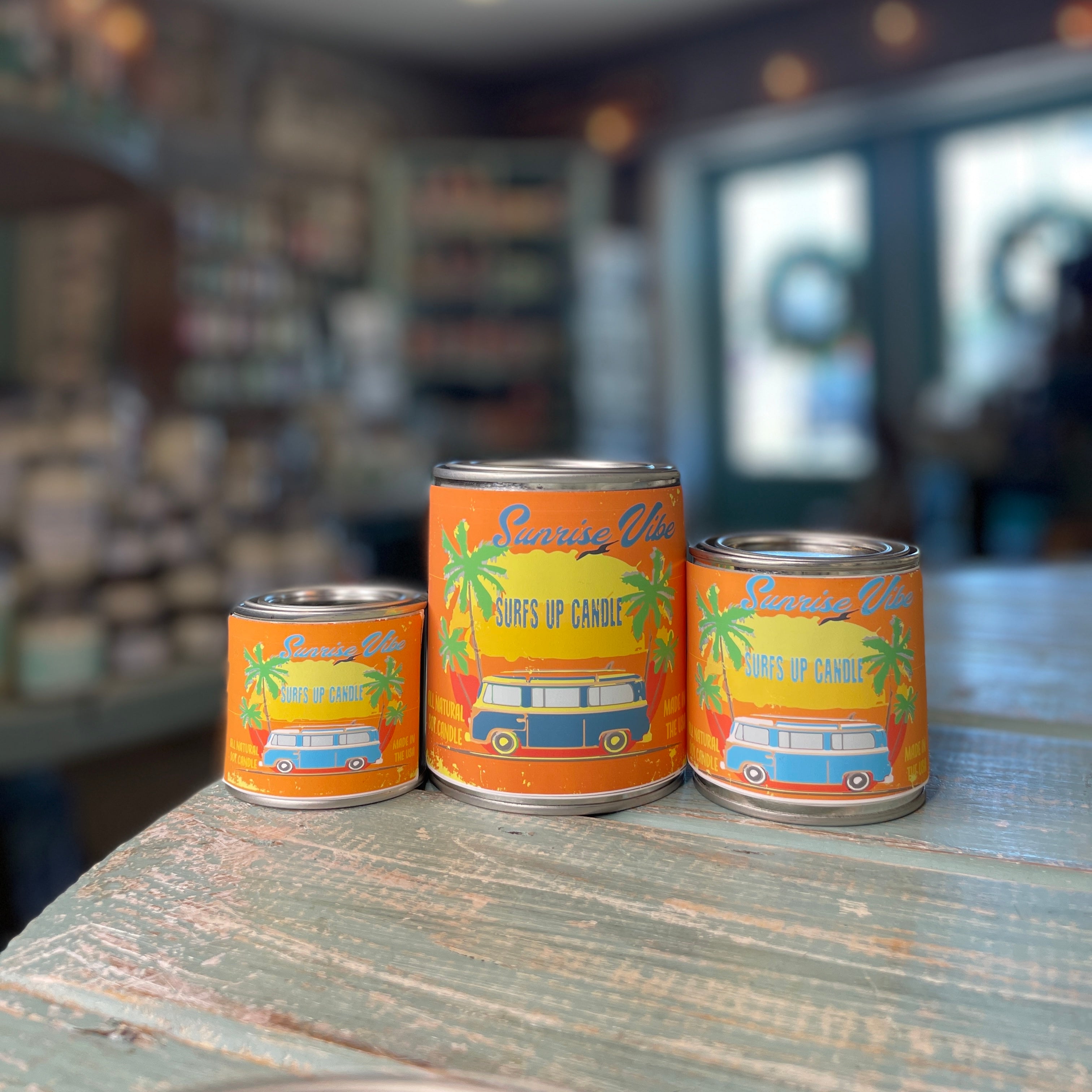 Sunrise Vibe Paint Can Candle - Vintage Collection
