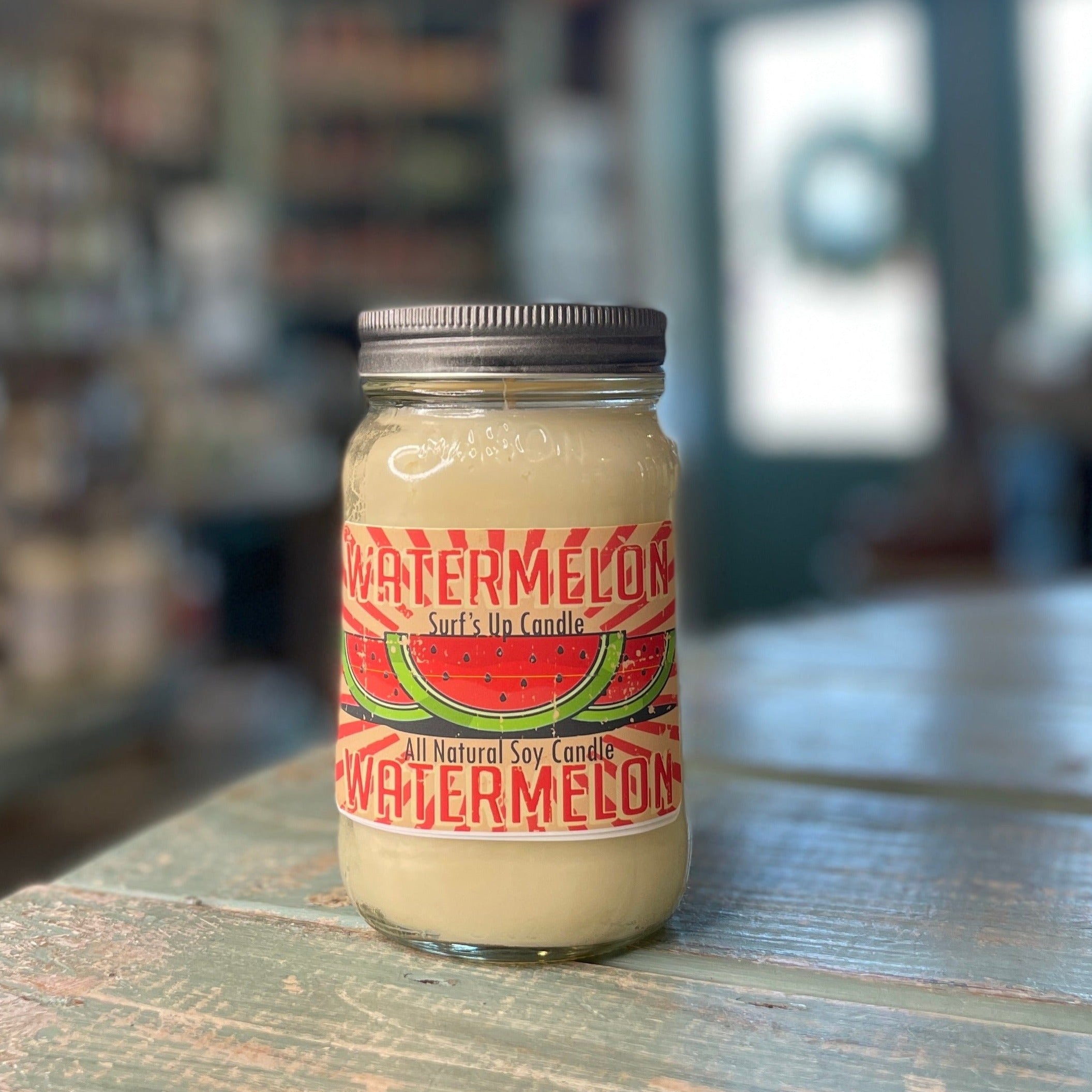 Watermelon Mason Jar Candle -Vintage Collection