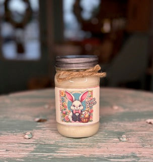 Bunny Ocean Breeze Mason Jar Candle - Easter Collection