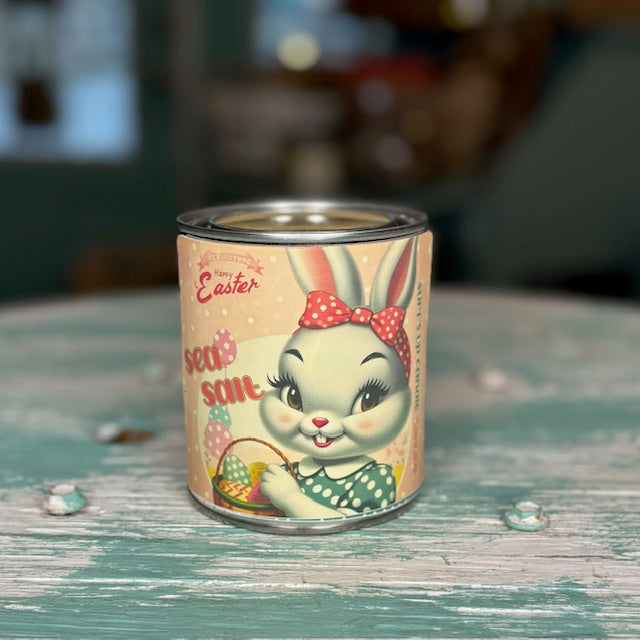 Bunny Sea Salt Paint Can Candle - Easter Collection