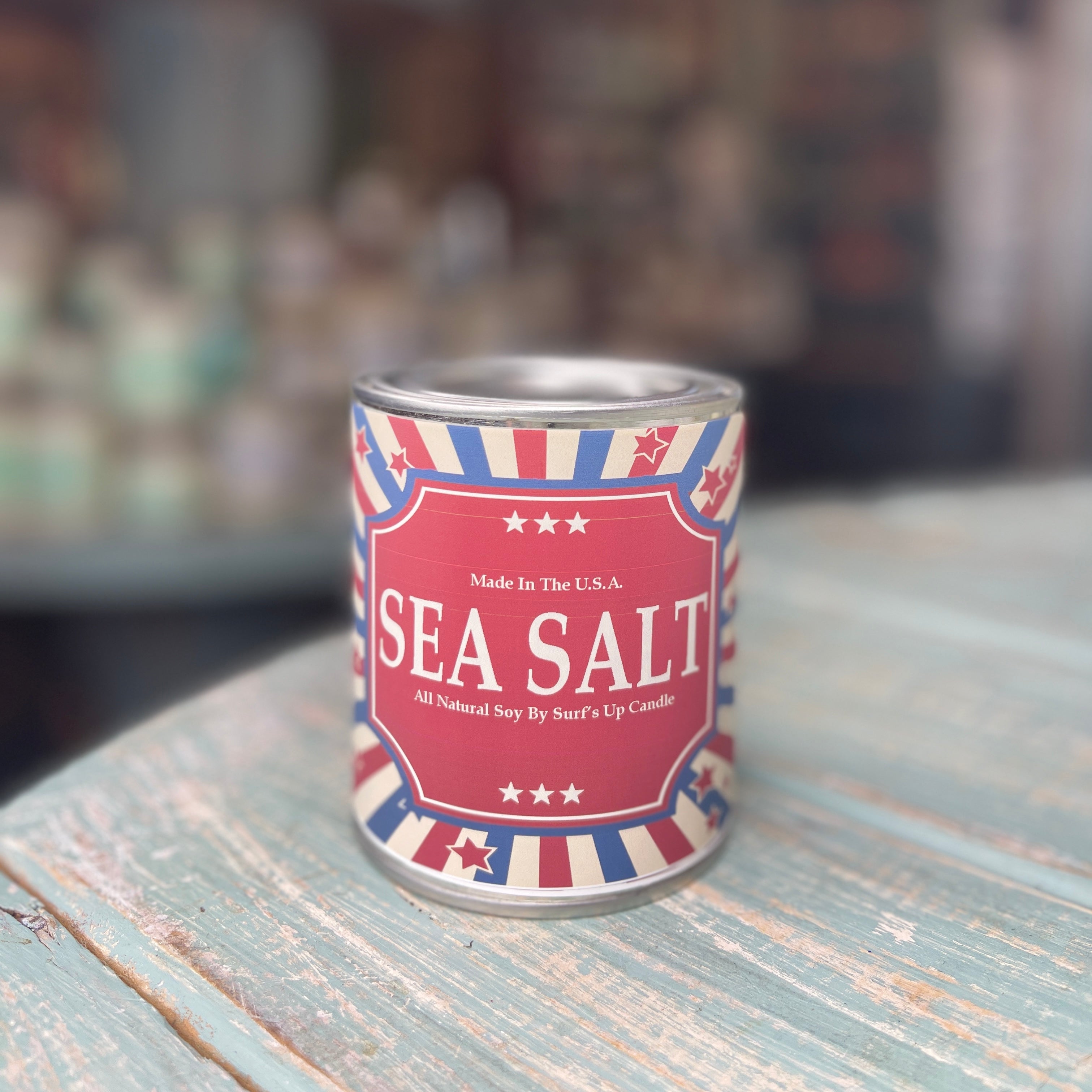 Sea Salt Paint Can Candle - Americana Collection