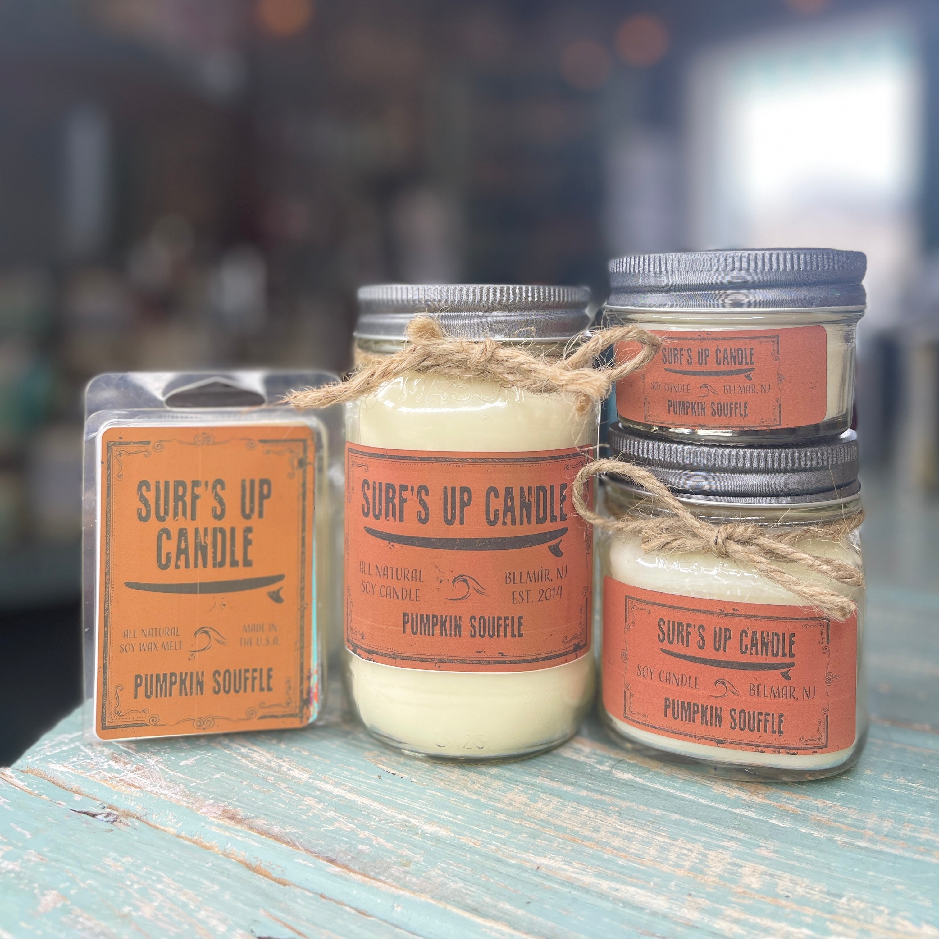 Pumpkin Souffle Mason Jar Candle - Original Collection