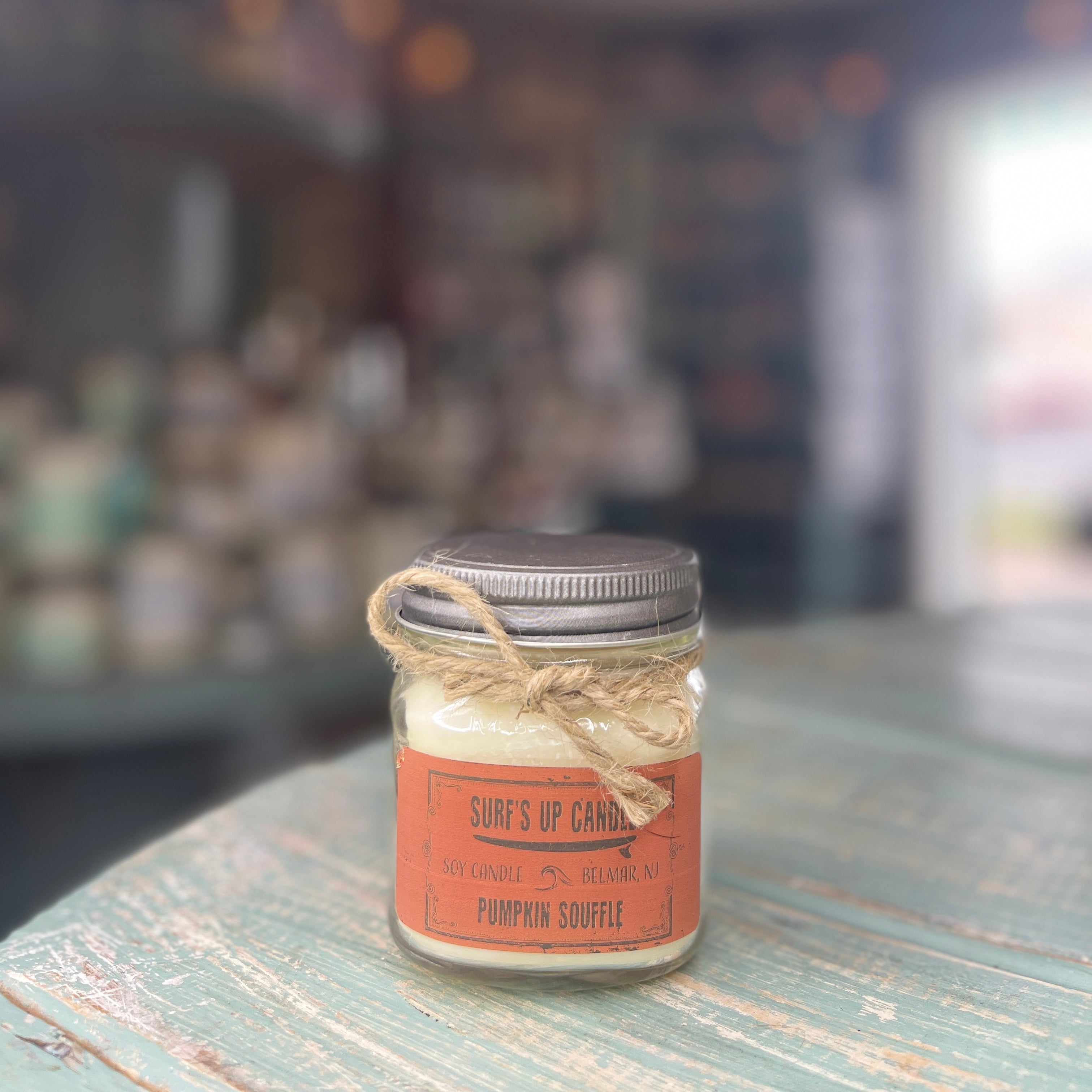 FBM Pumpkin Souffle Mason Jar Candle - Original Collection