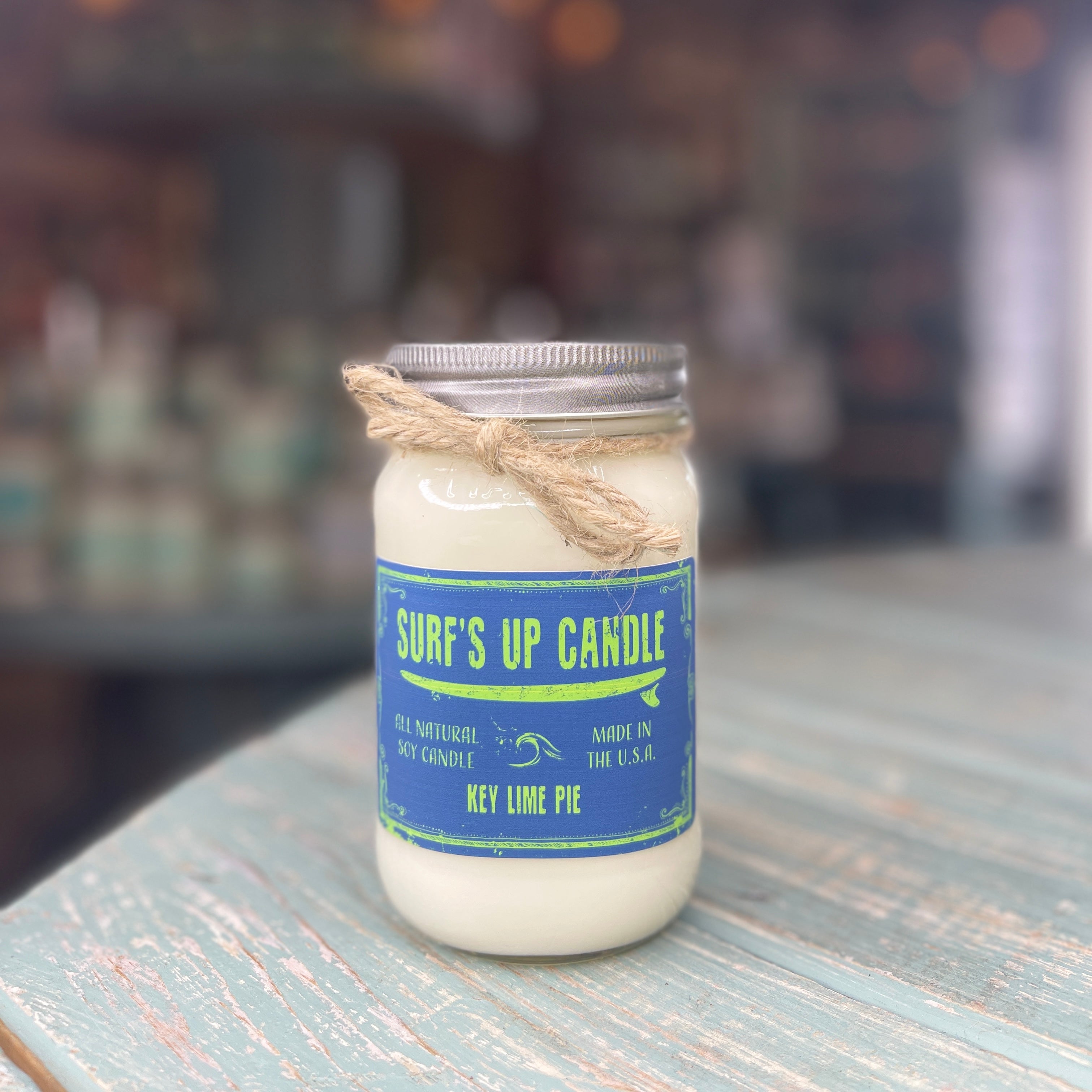 Key Lime Pie Mason Jar Candle- Original Collection