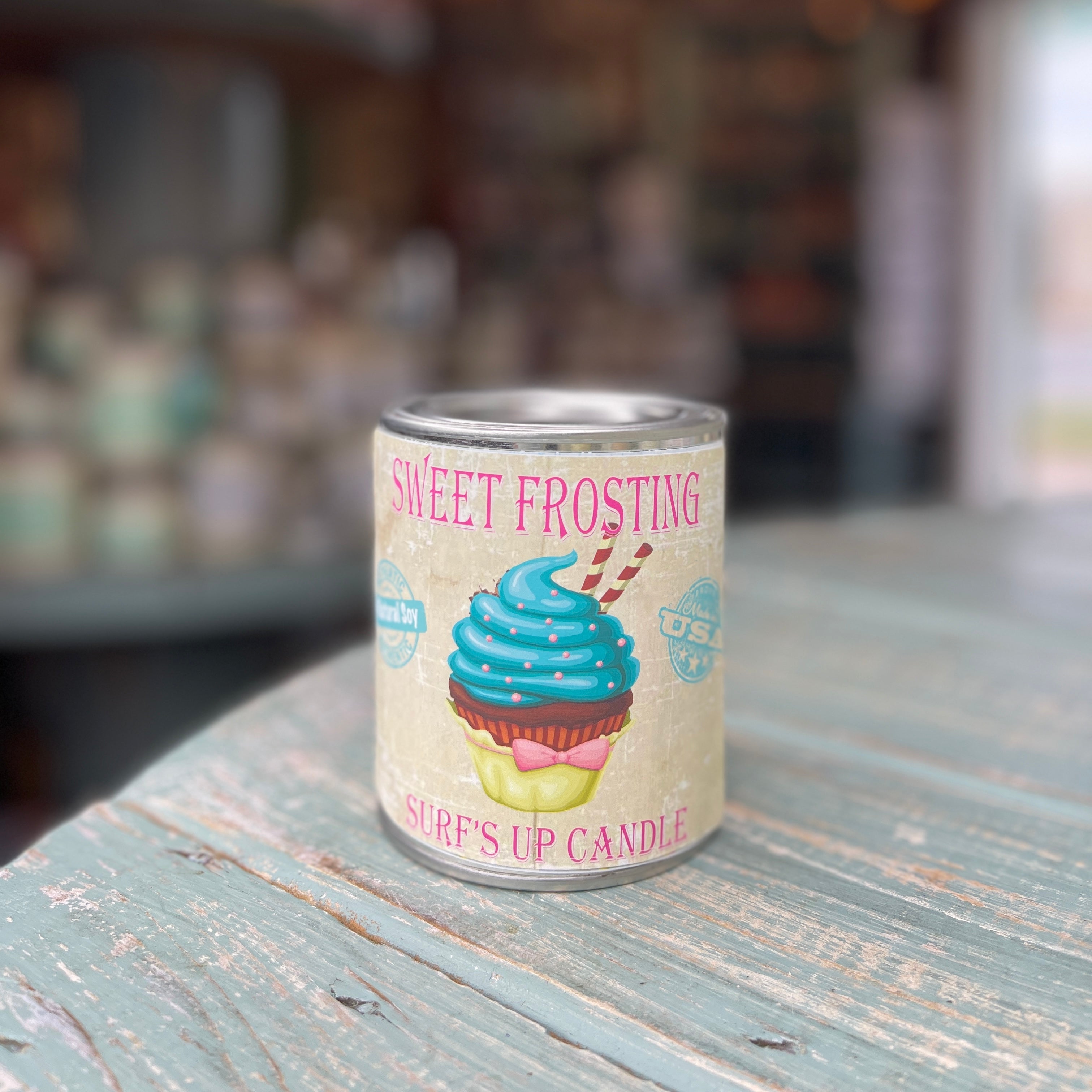 Sweet Frosting Paint Can Candle - Vintage Collection