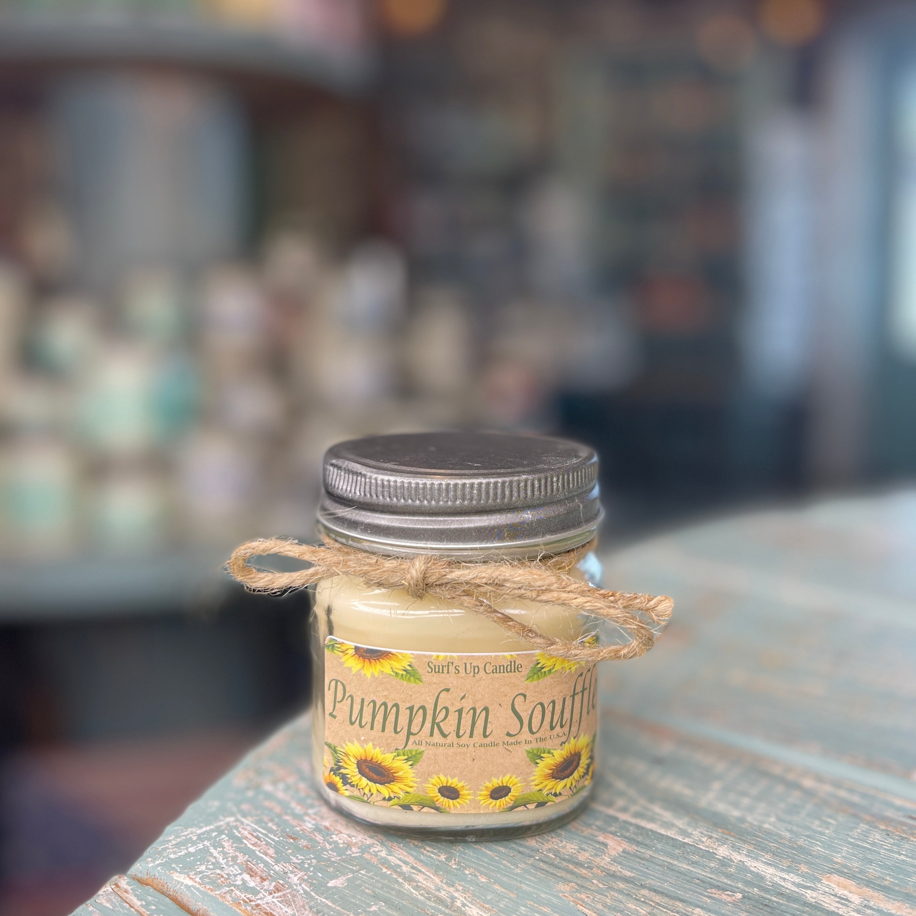 Pumpkin Souffle Mason Jar Candle - Fall Collection