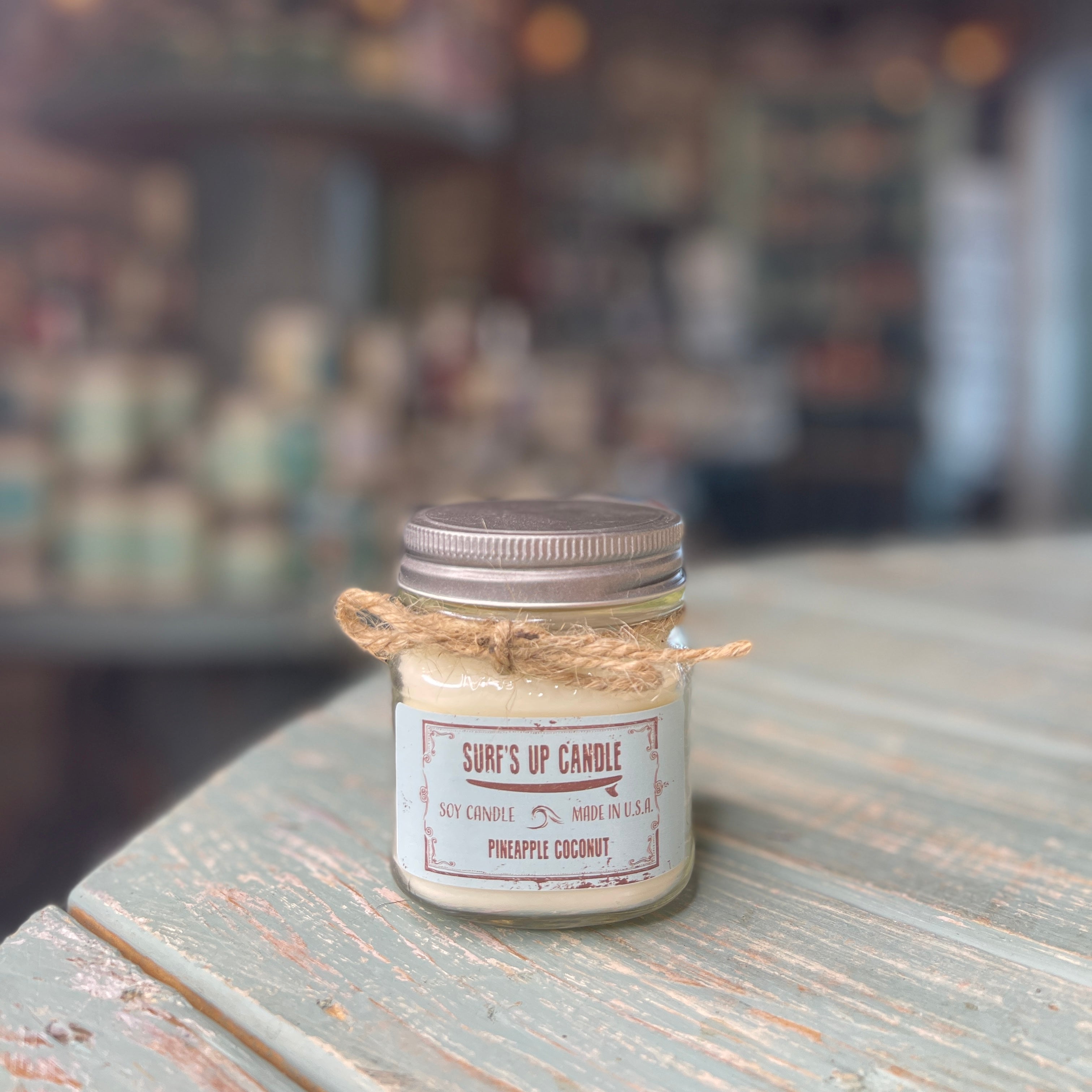 Pineapple Coconut Mason Jar Candle - Original Collection