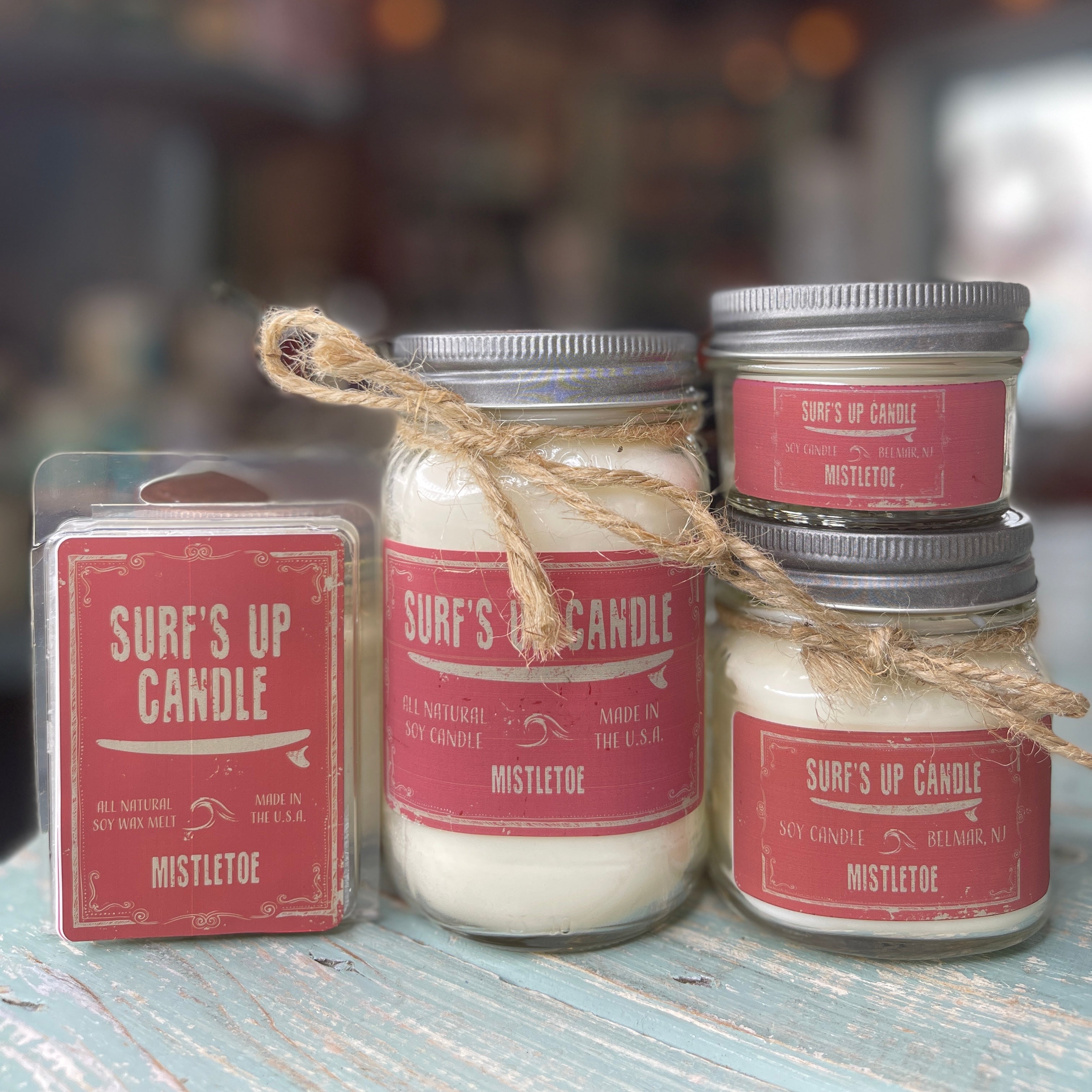 Mistletoe Mason Jar Candle - Original Collection
