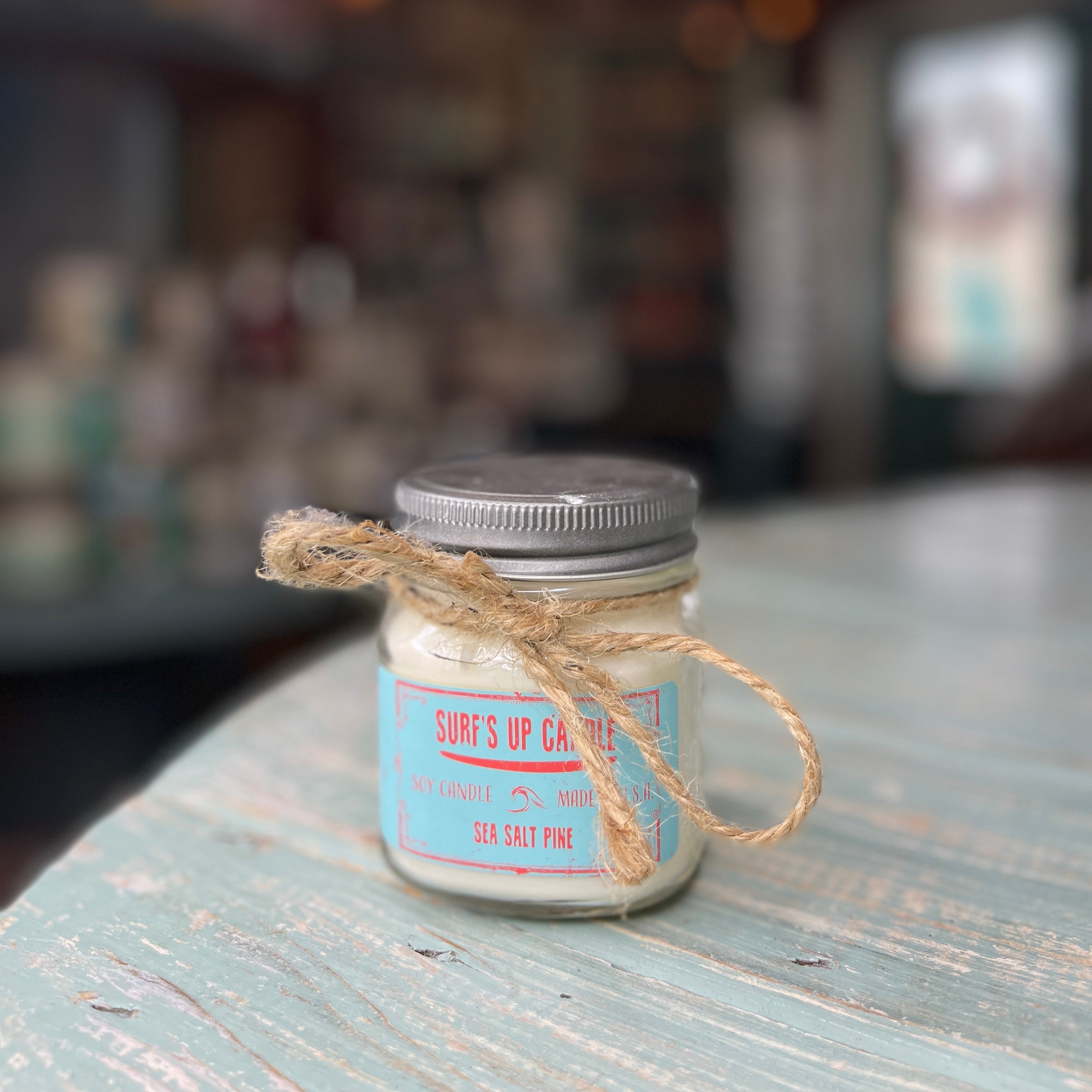 Sea Salt Pine Mason Jar Candle - Original Collection