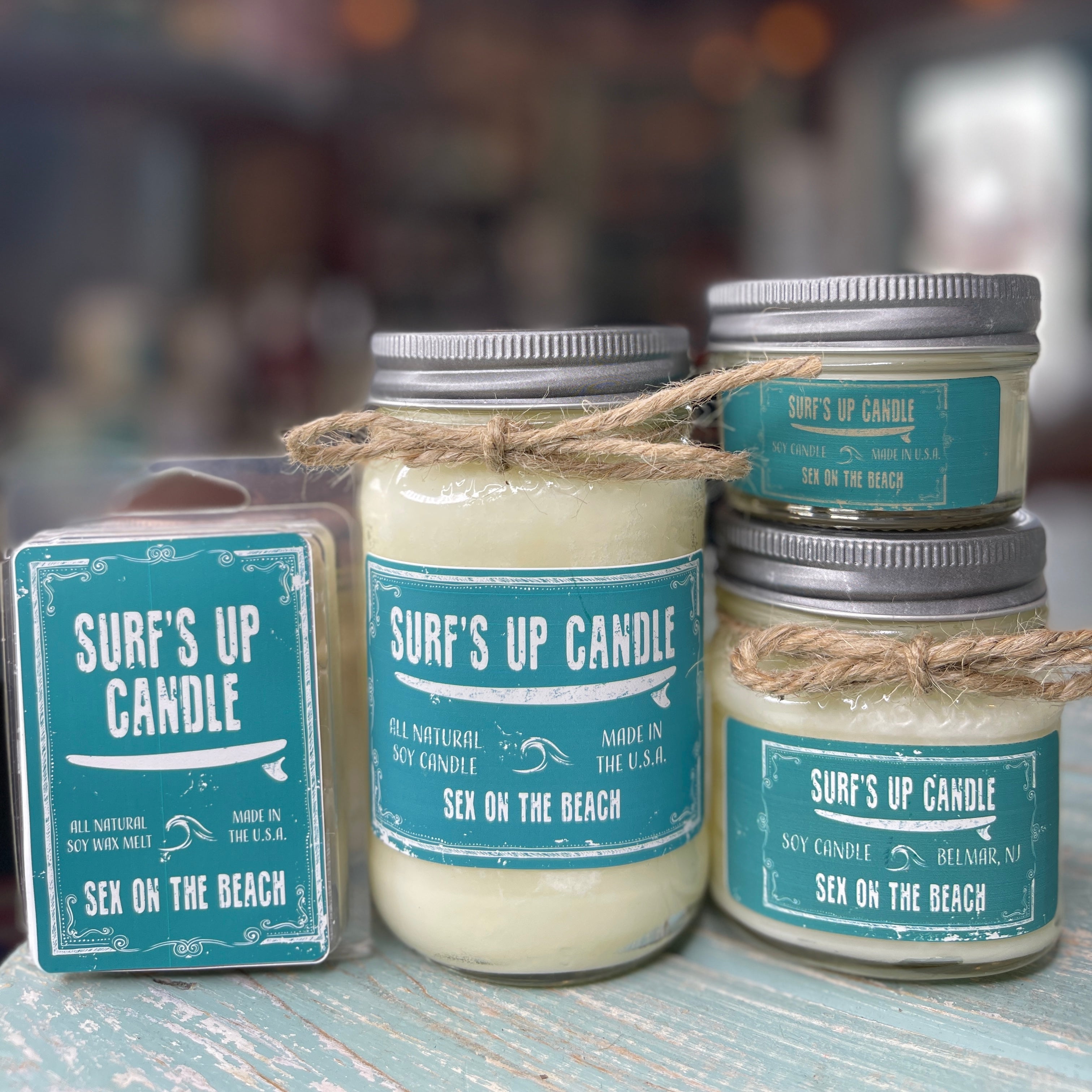 Sex On The Beach Mason Jar Candle - Original Collection