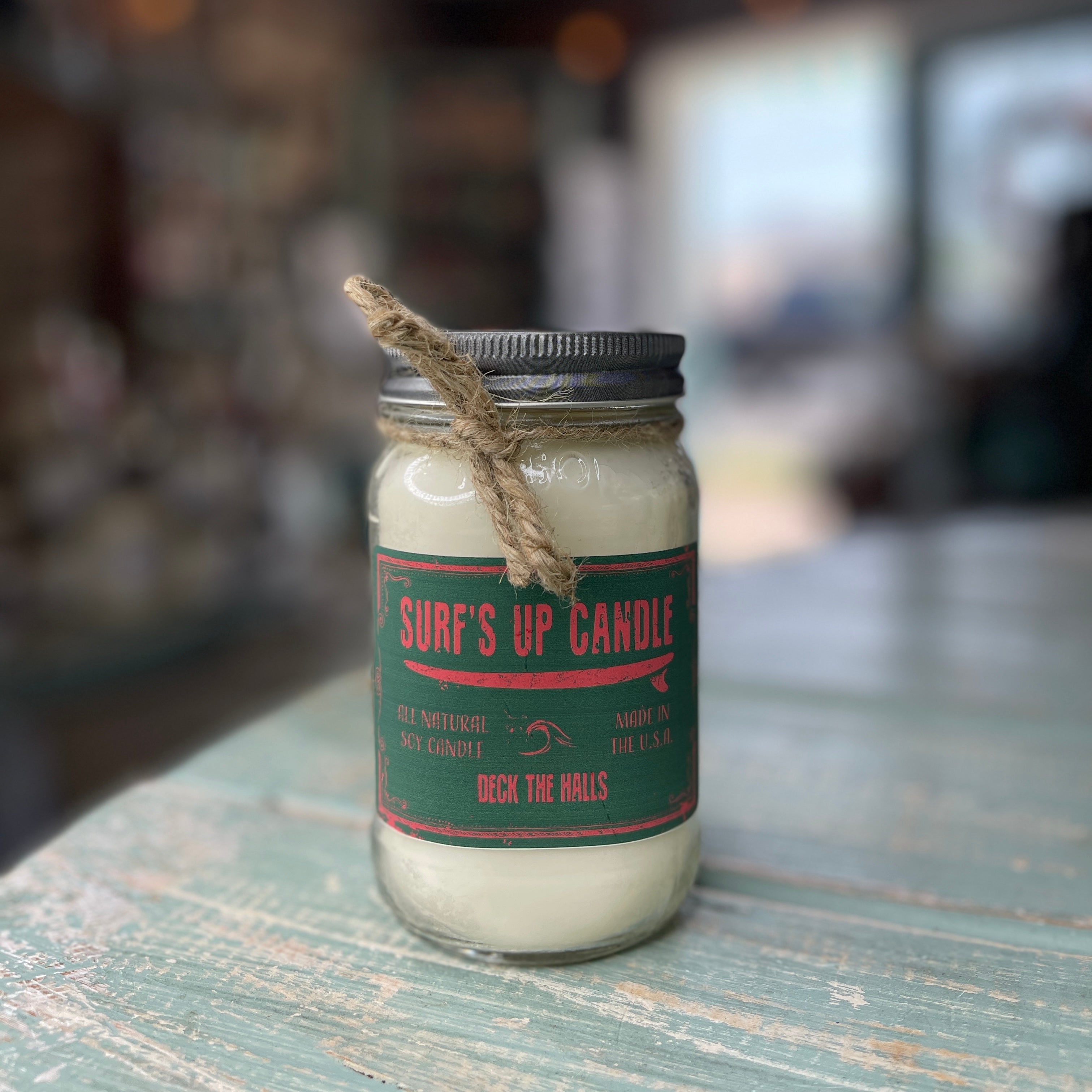 Surfs Up Candle Mason Jar Candle - Thumbnail 2