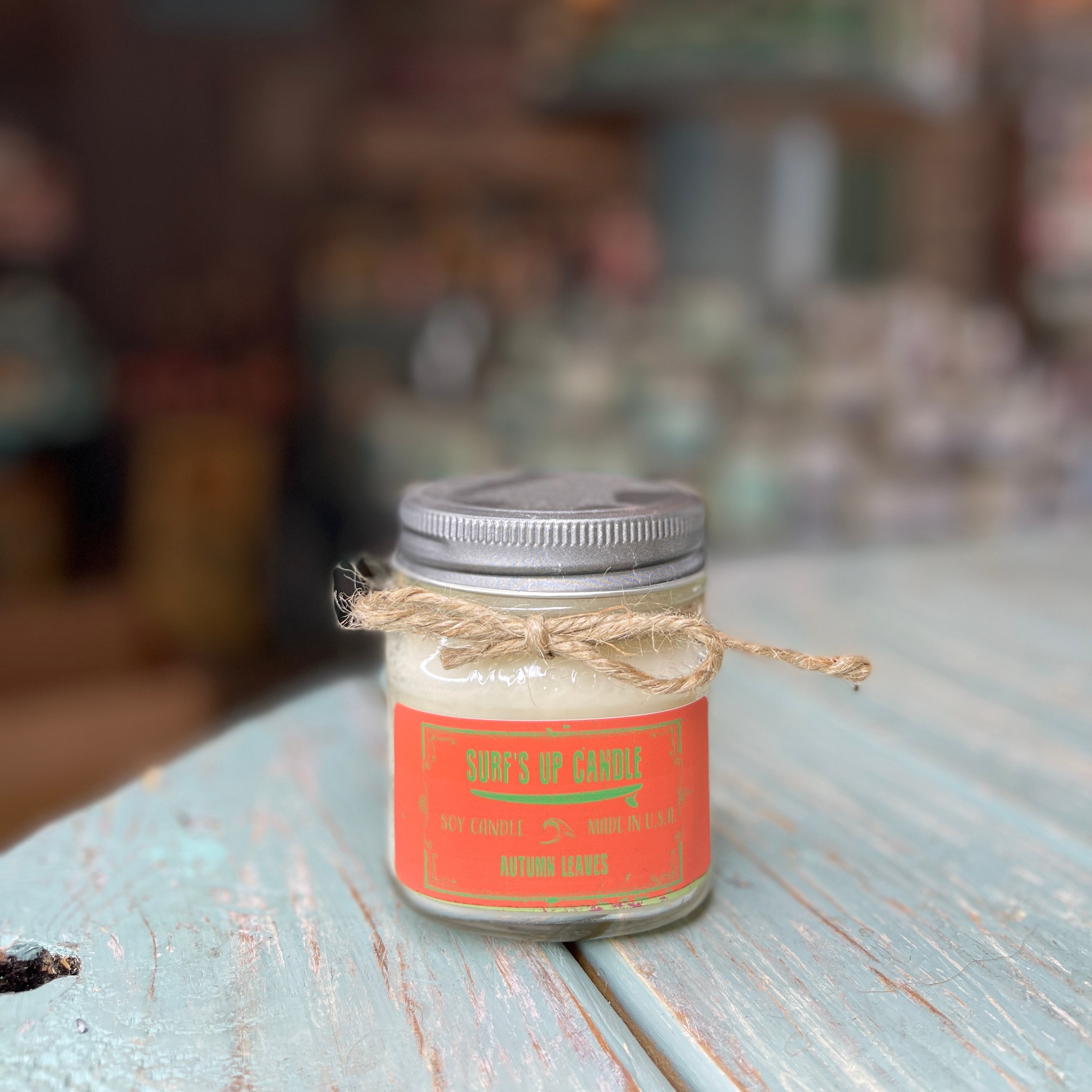 Autumn Leaves Mason Jar Candle - Original Collection