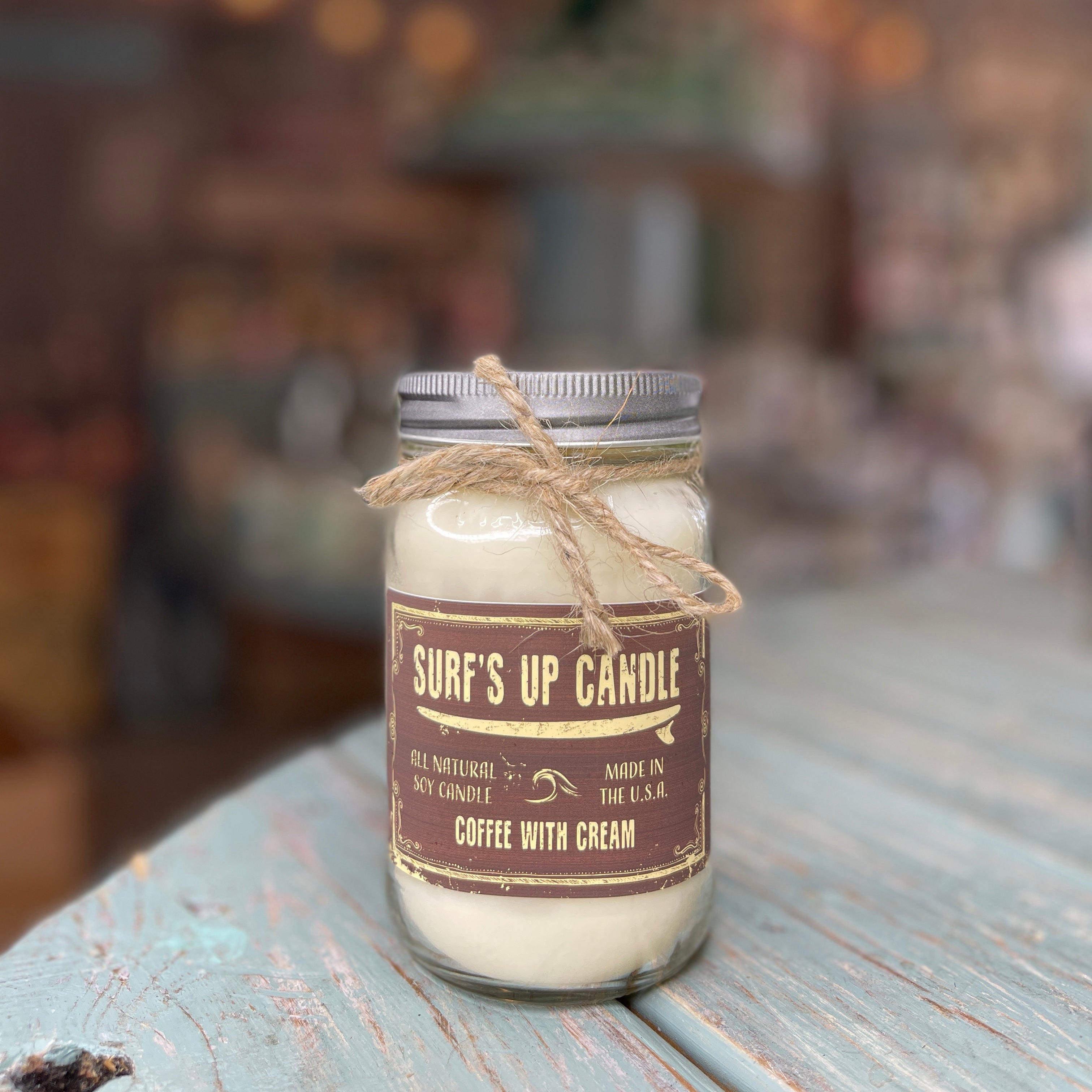 Coffee With Cream Mason Jar Candle - Original Collection