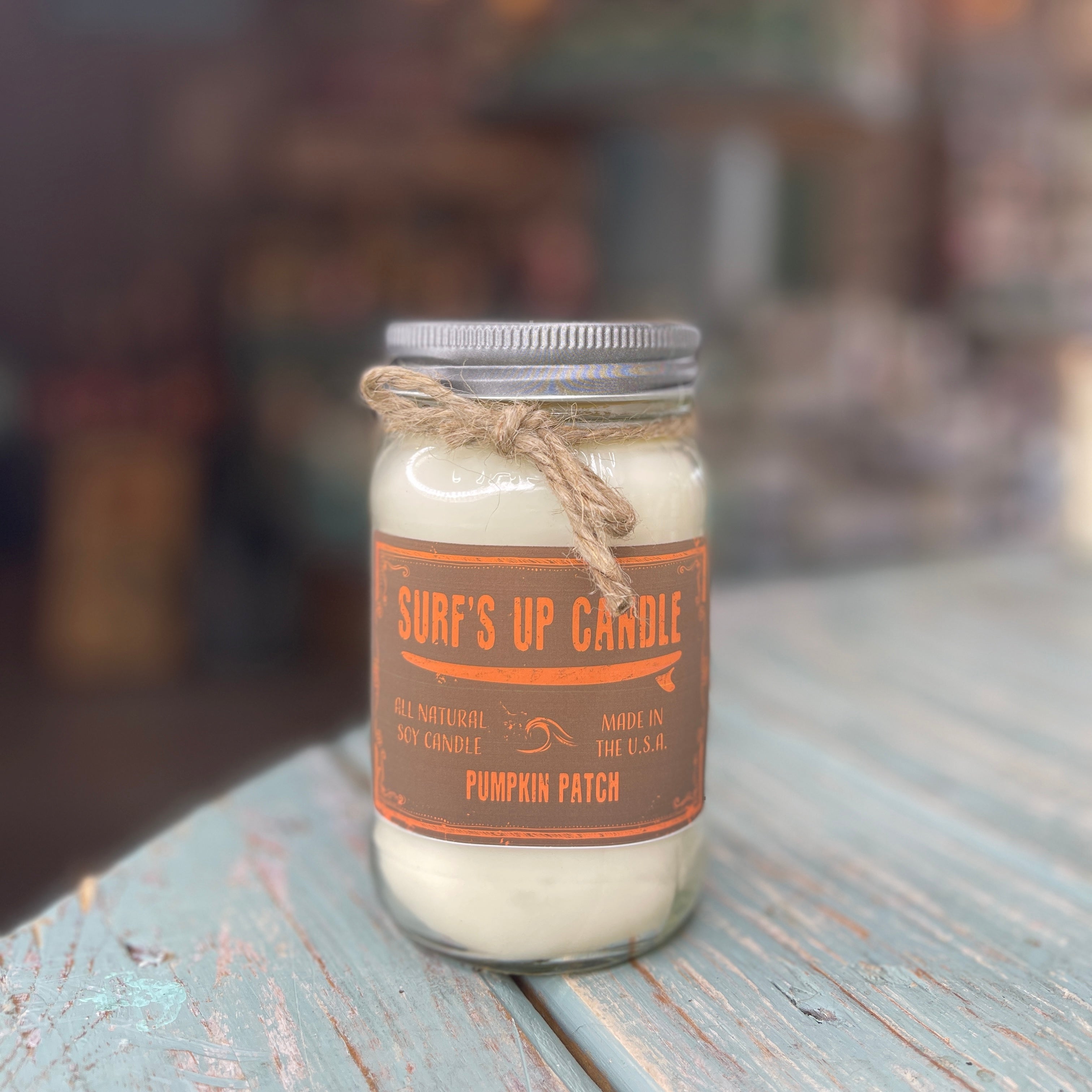 Pumpkin Patch Mason Jar Candle - Original Collection