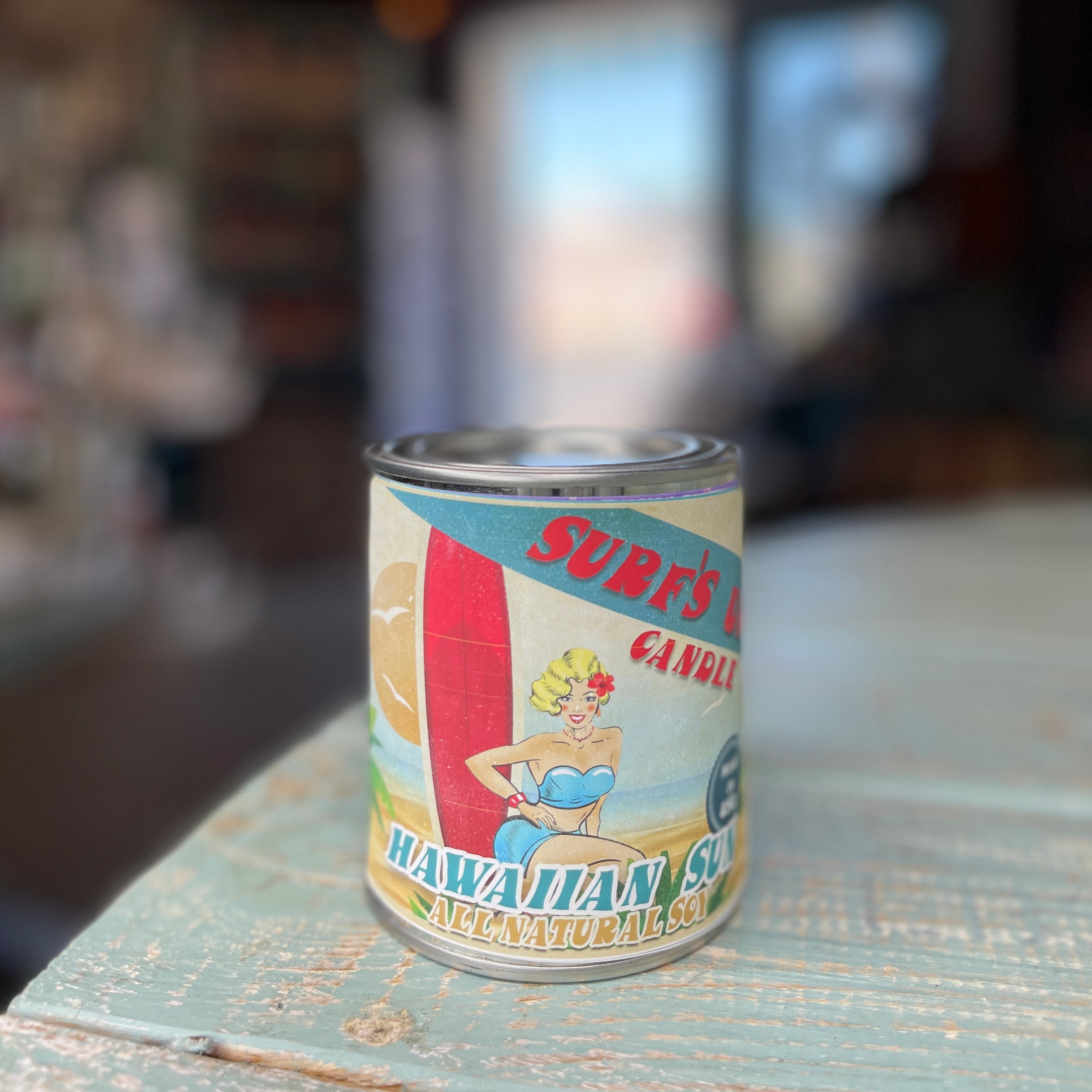 Hawaiian Sun Paint Can Candle - Vintage Collection