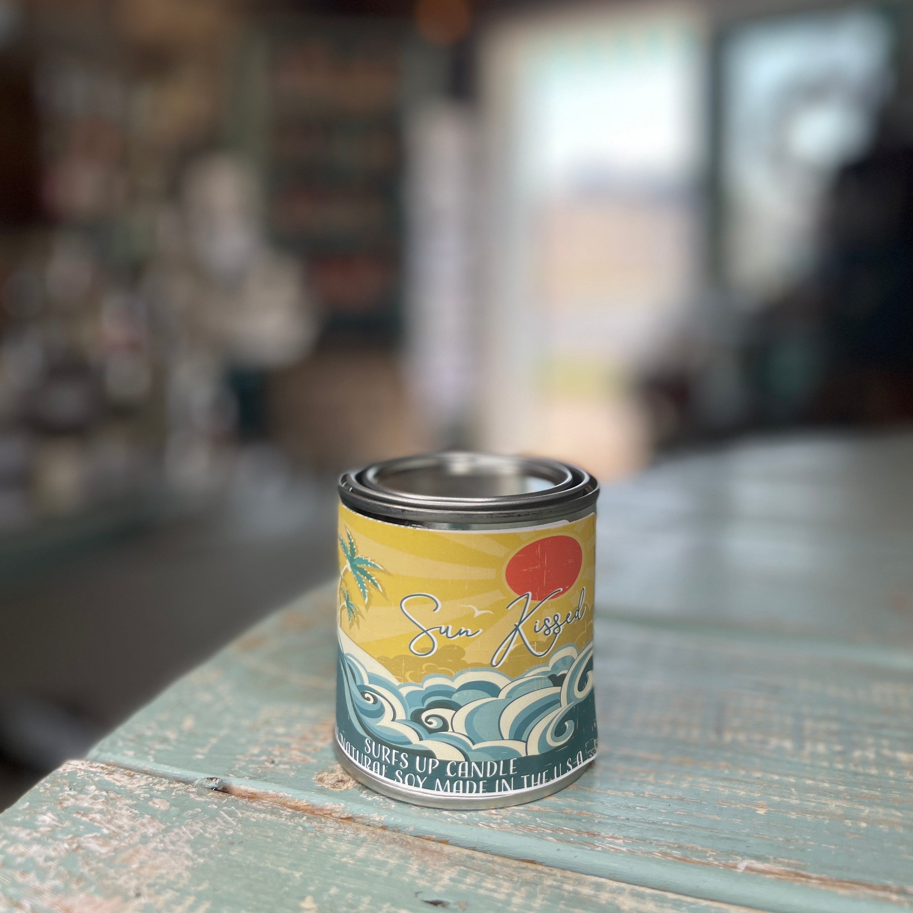 Sun Kissed Paint Can Candle - Vintage Collection