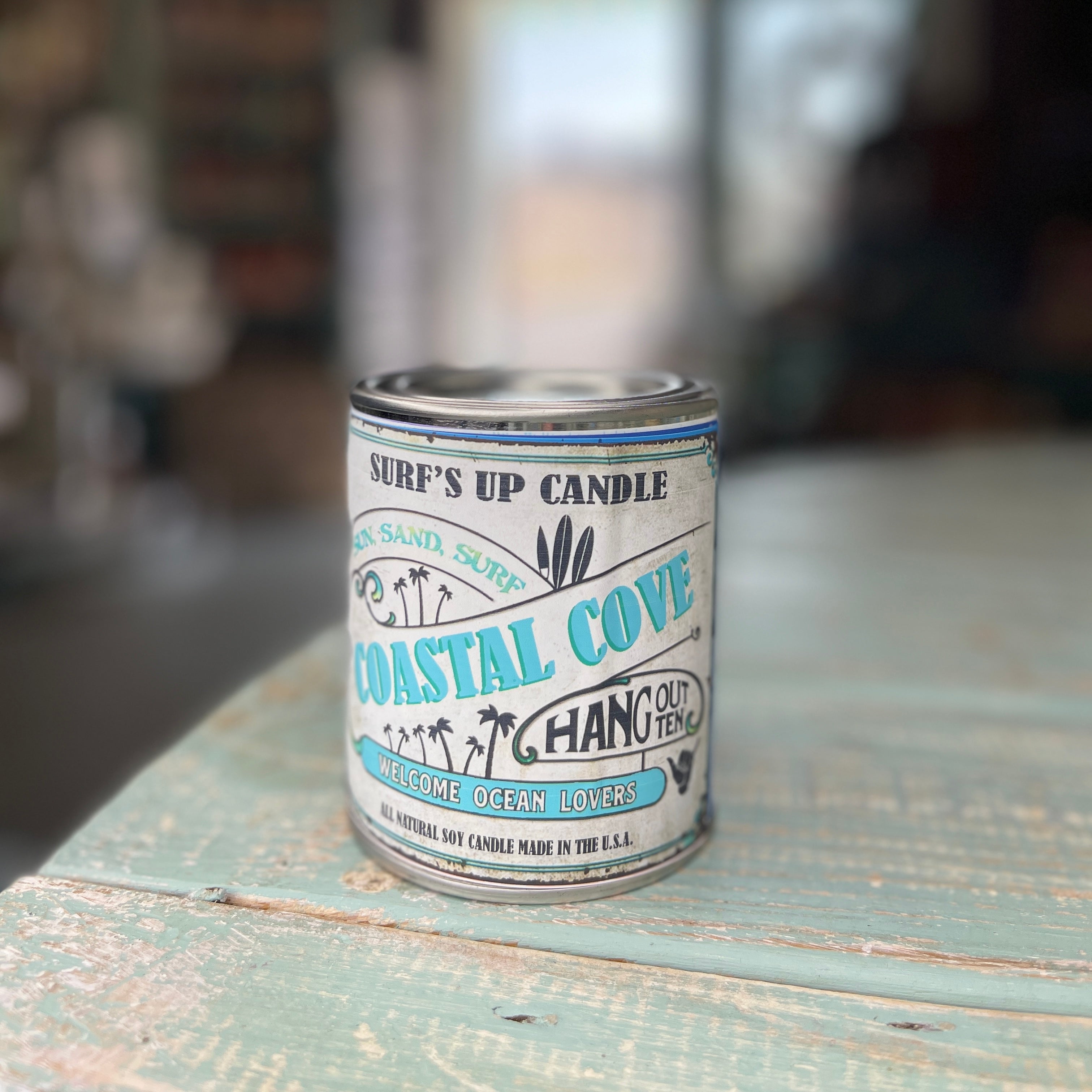 Coastal Cove Paint Can Candle - Vintage Collection
