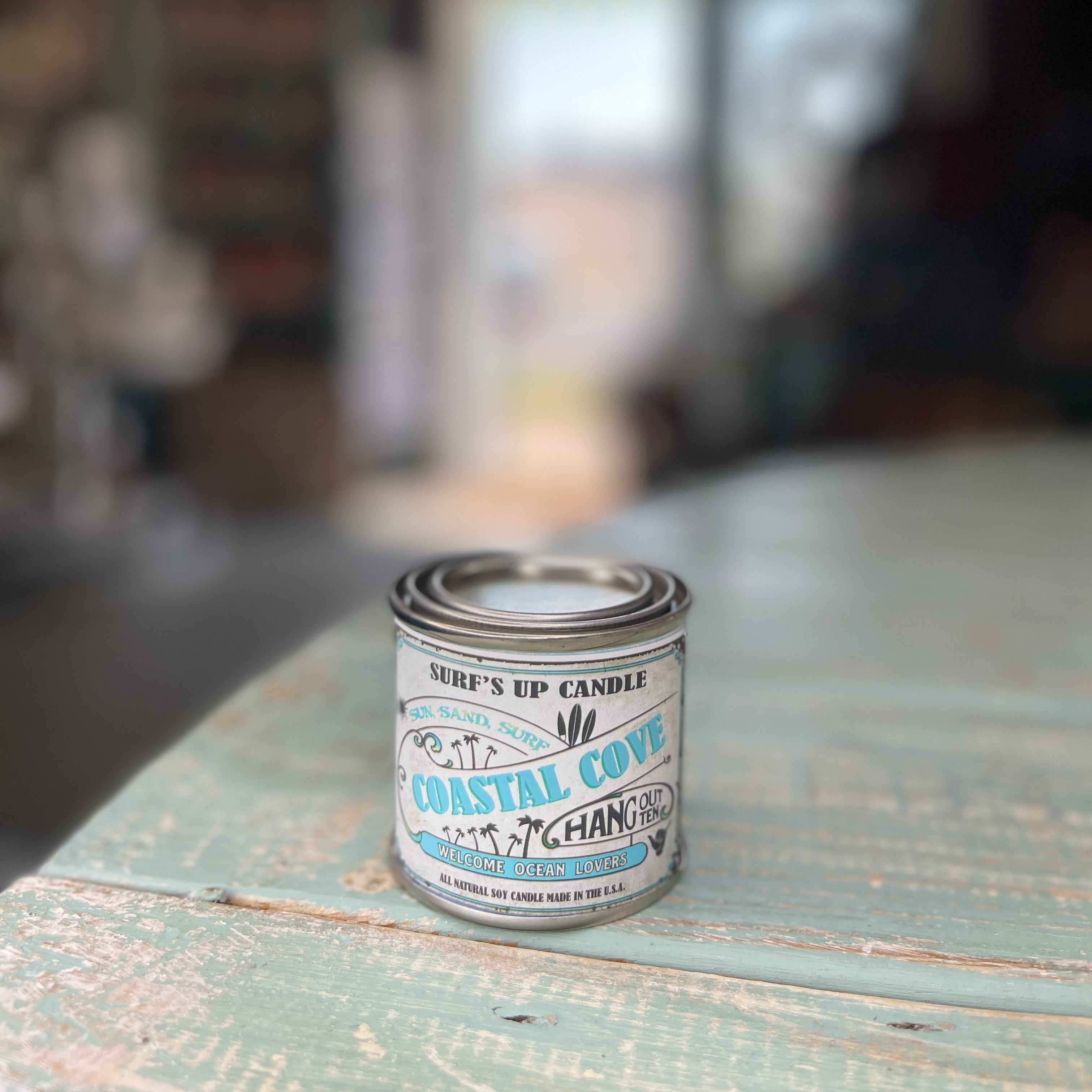 Coastal Cove Paint Can Candle - Vintage Collection