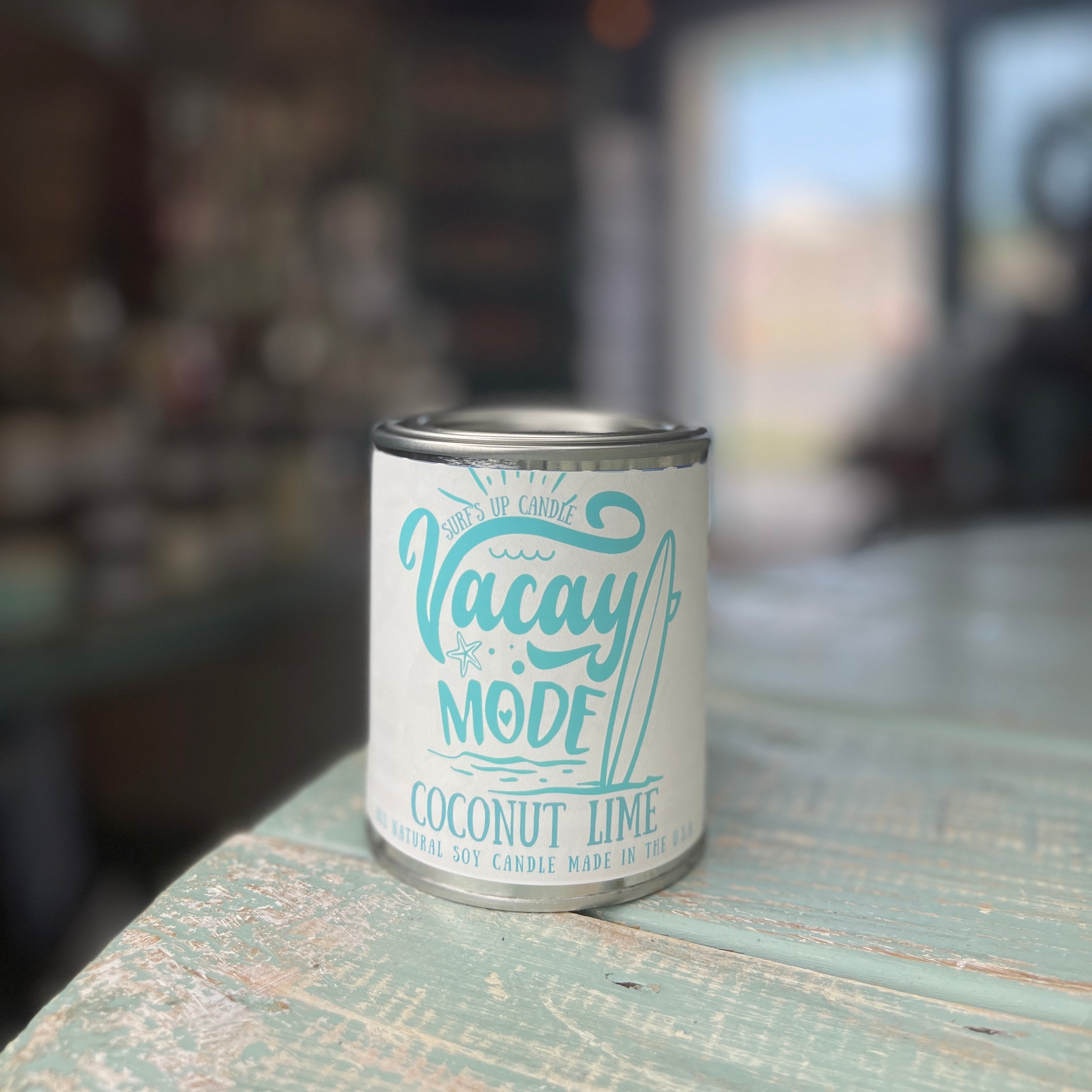 Vacay Mode Coconut Lime Paint Can Candle - Limited Edition