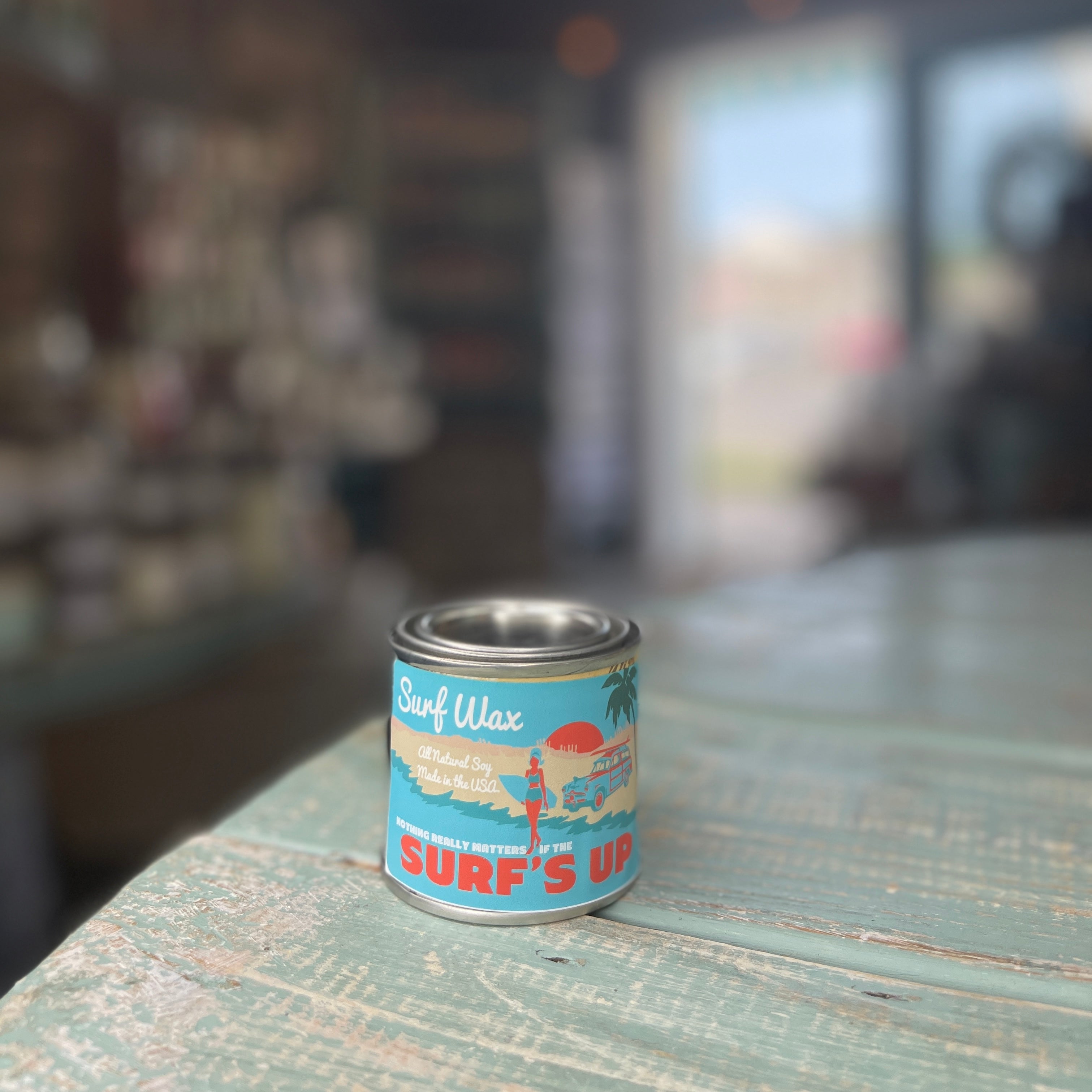 Surf Wax 8oz All Natural Soy Candle by Surf's Up Candle