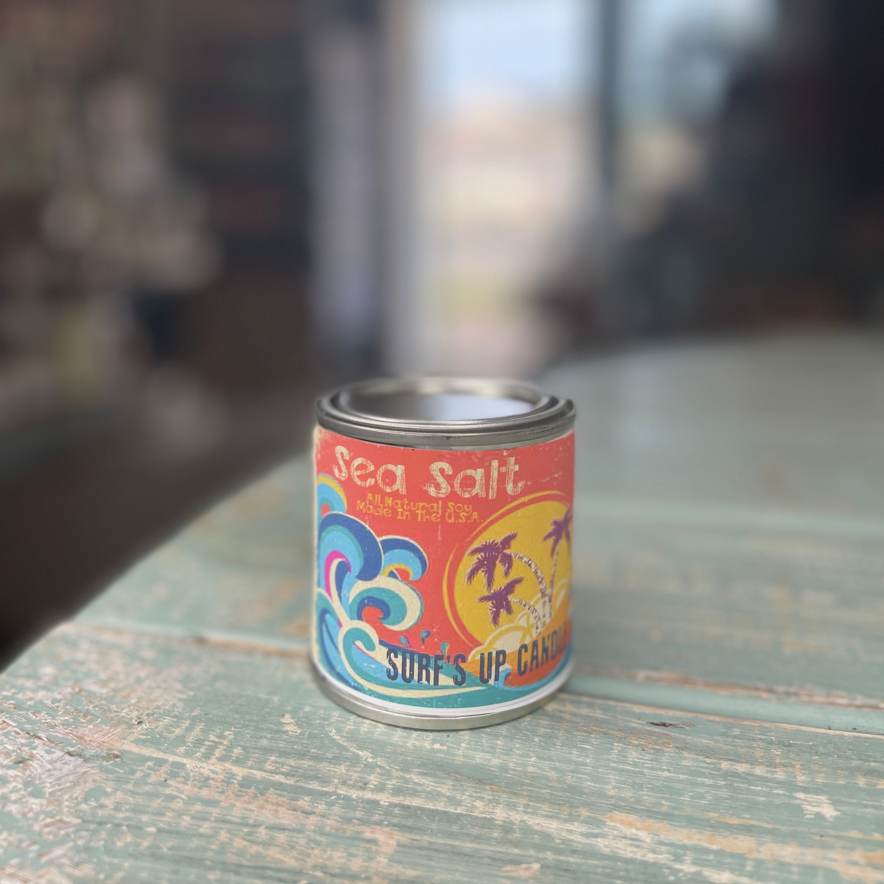 Sea Salt Paint Can Candle - Vintage Collection