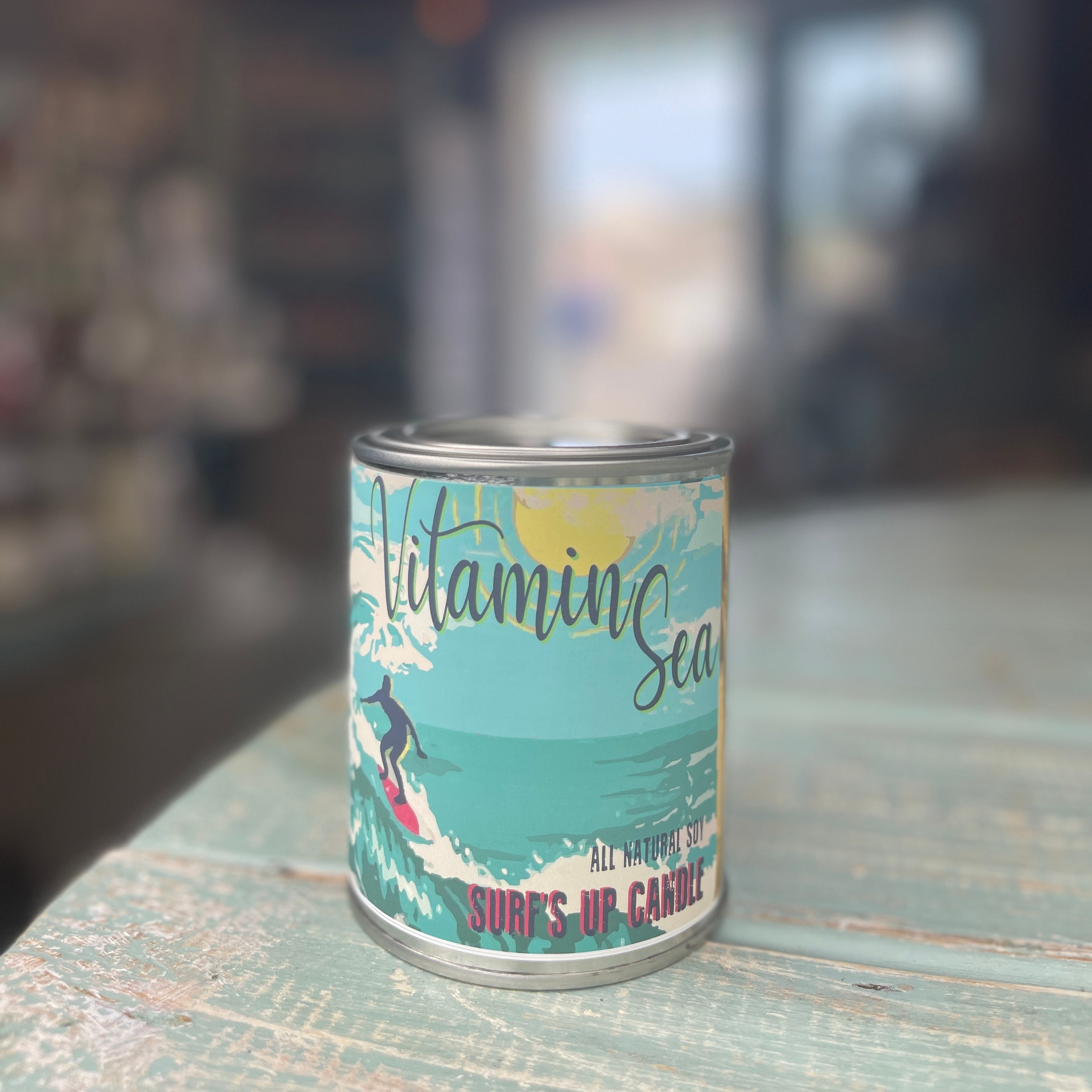 Vitamin Sea Paint Can Candle - Vintage Collection