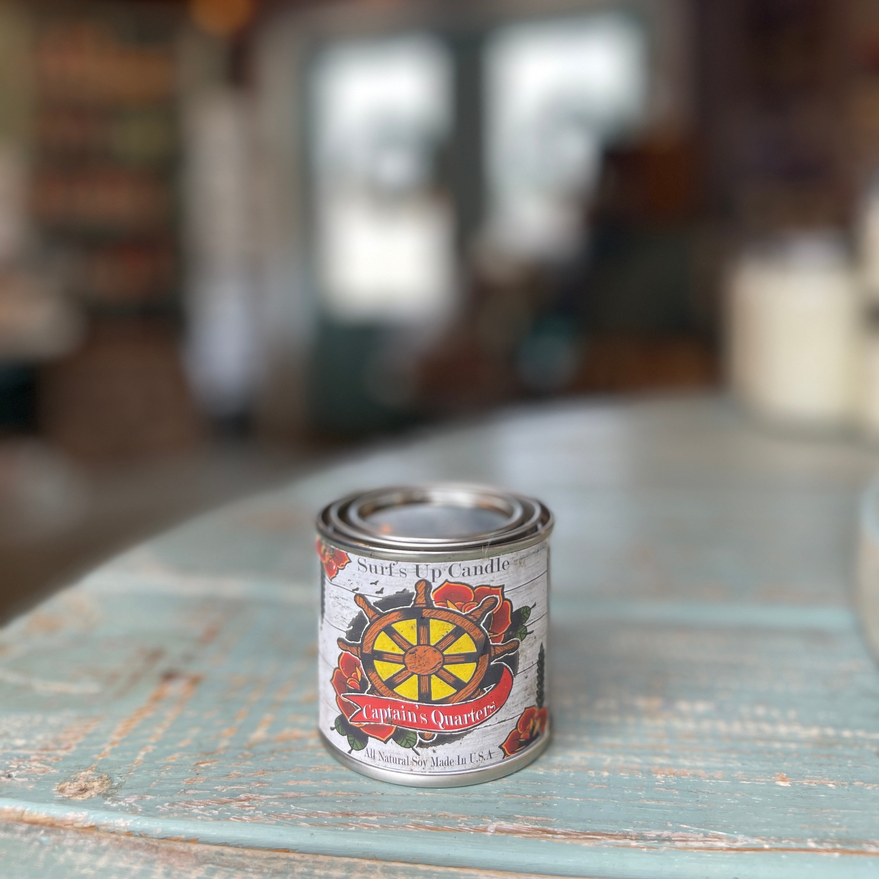 Captains Quarters Paint Can Candle - Vintage Collection