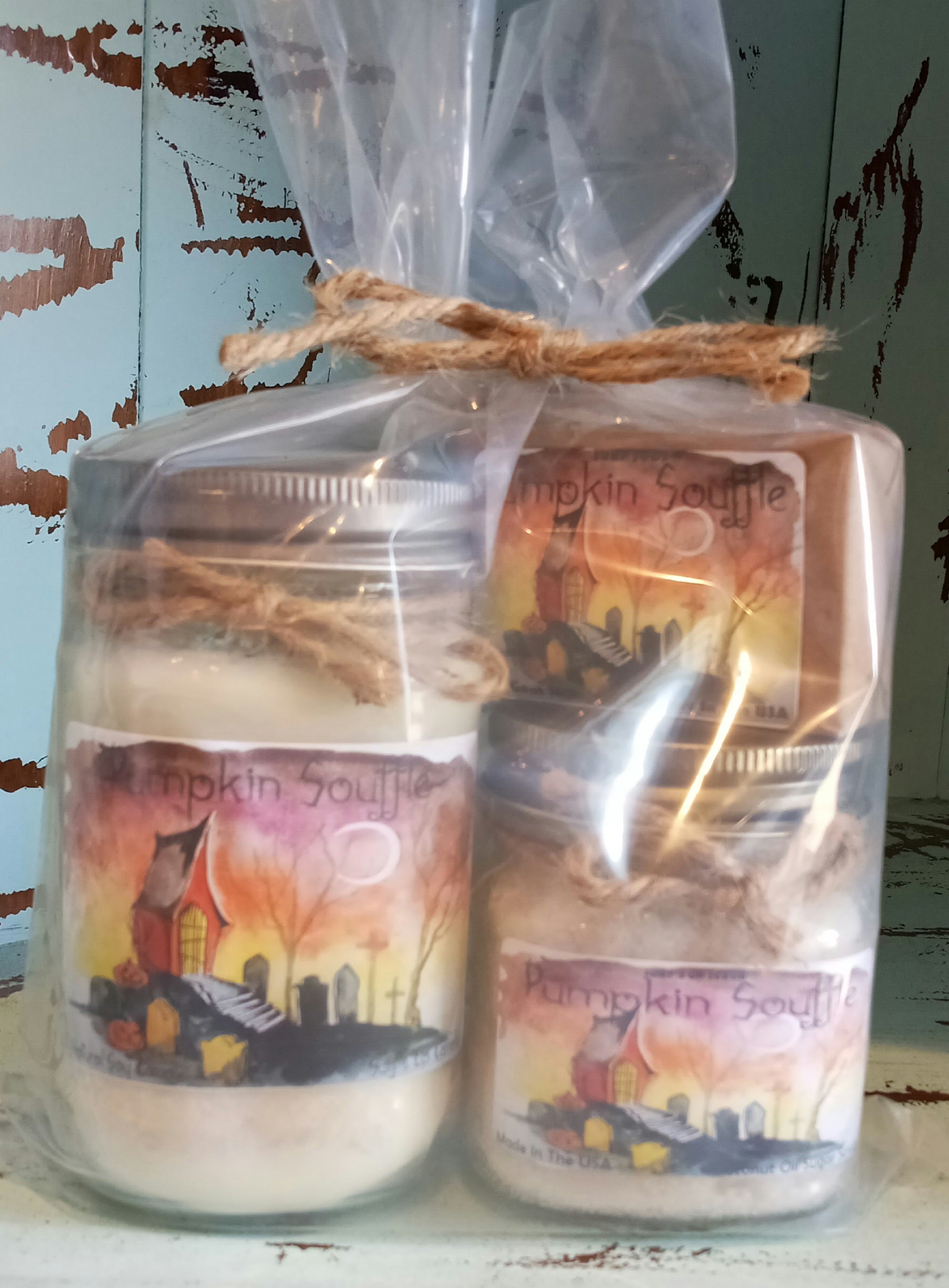 Spooky Pumpkin Souffle Gift Set - Halloween Collection