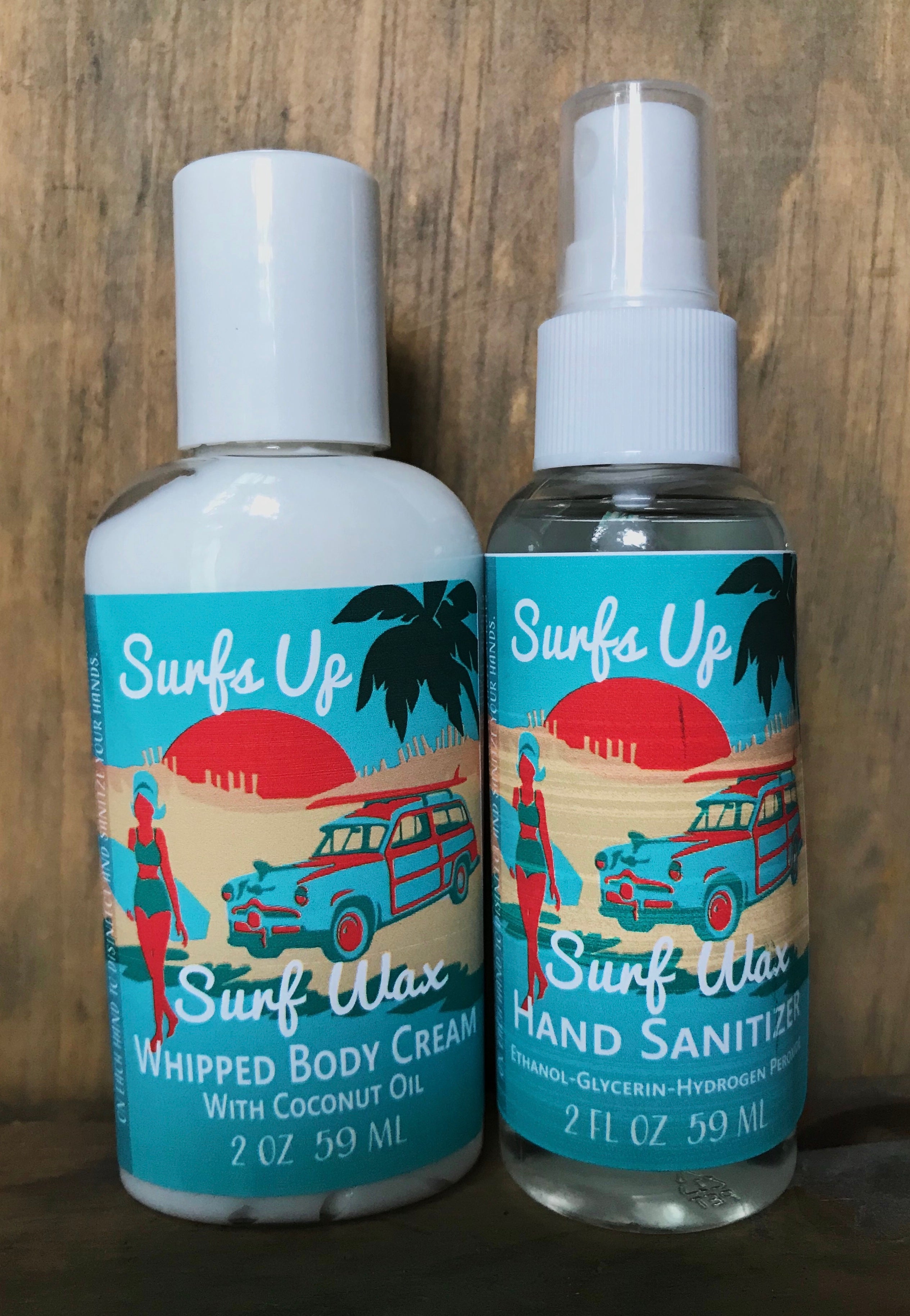 2oz Lotion and Hand Sanitizer - Surf Wax
