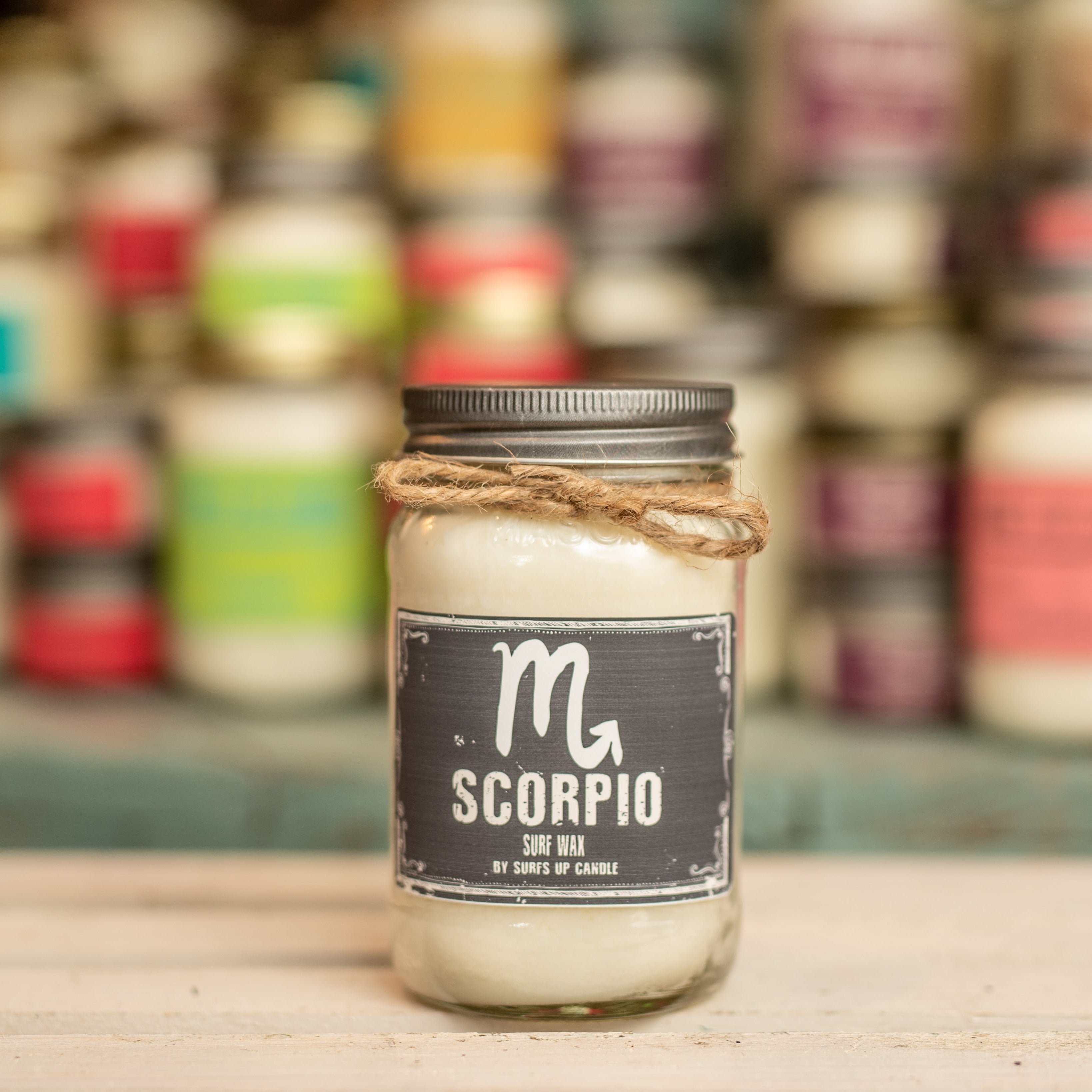 Scorpio Surf Wax Mason Jar - Zodiac Collection