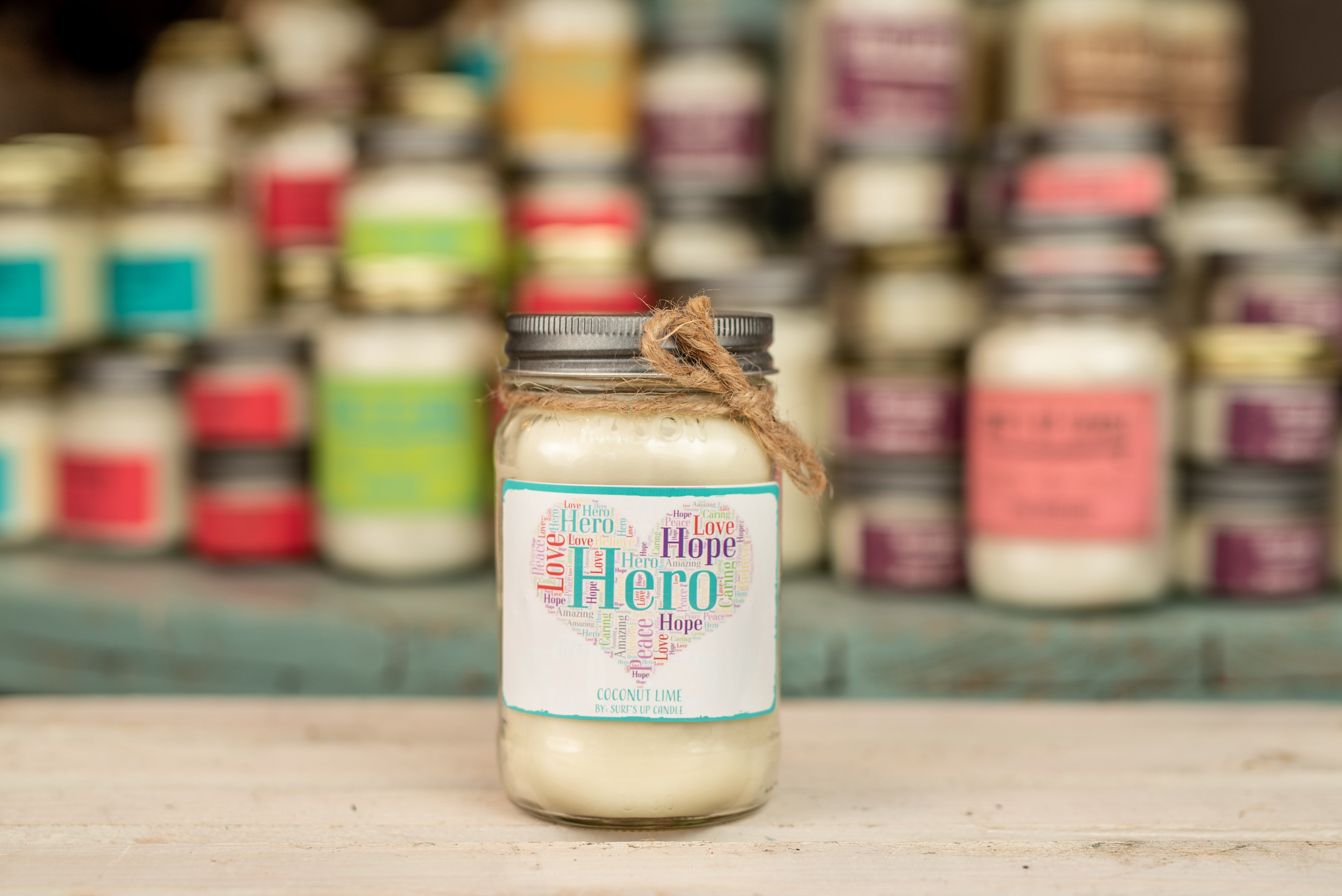 First Responder / Nurse/ Doctor Candle Large Mason Jar