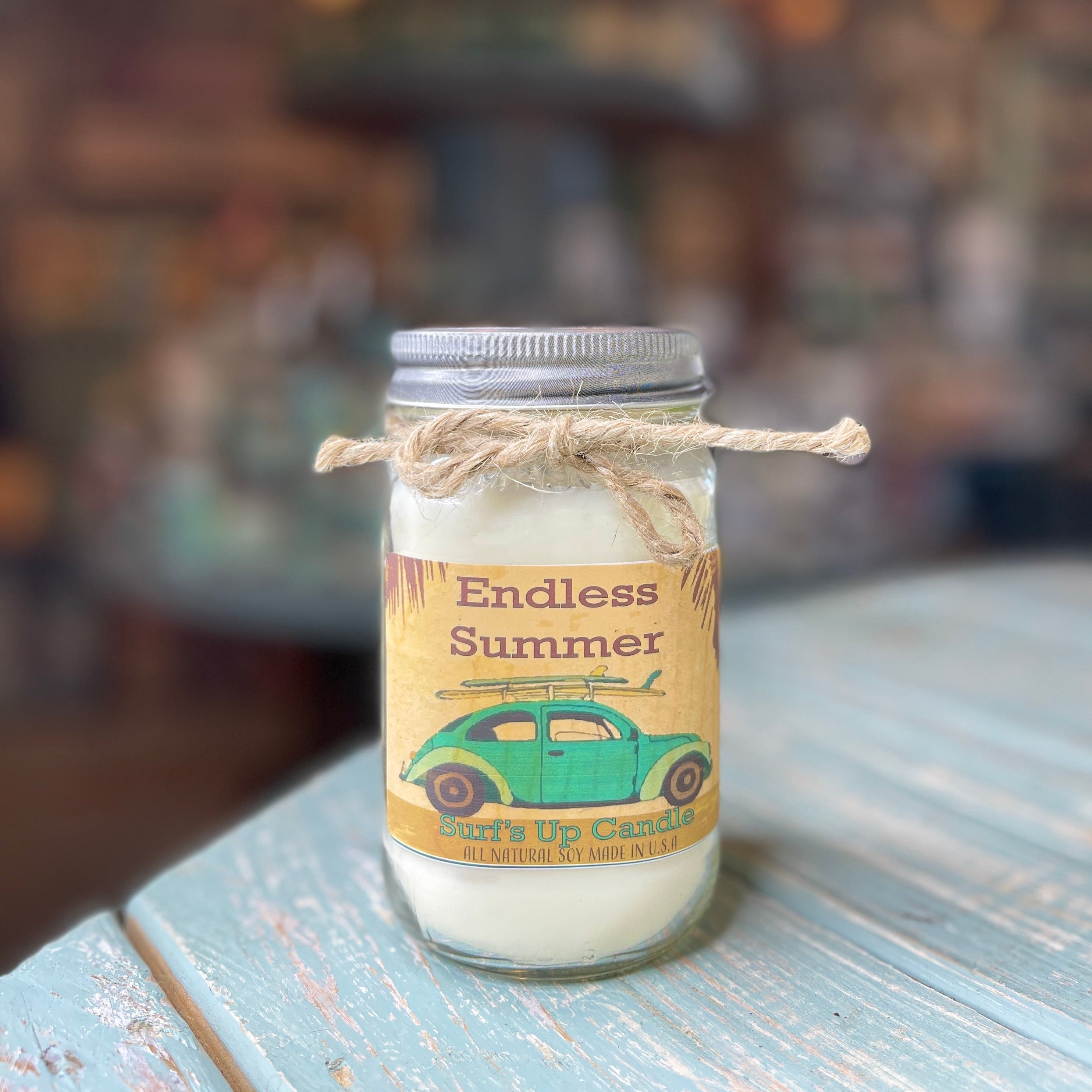 Endless Summer Mason Jar Candle - Vintage Collection