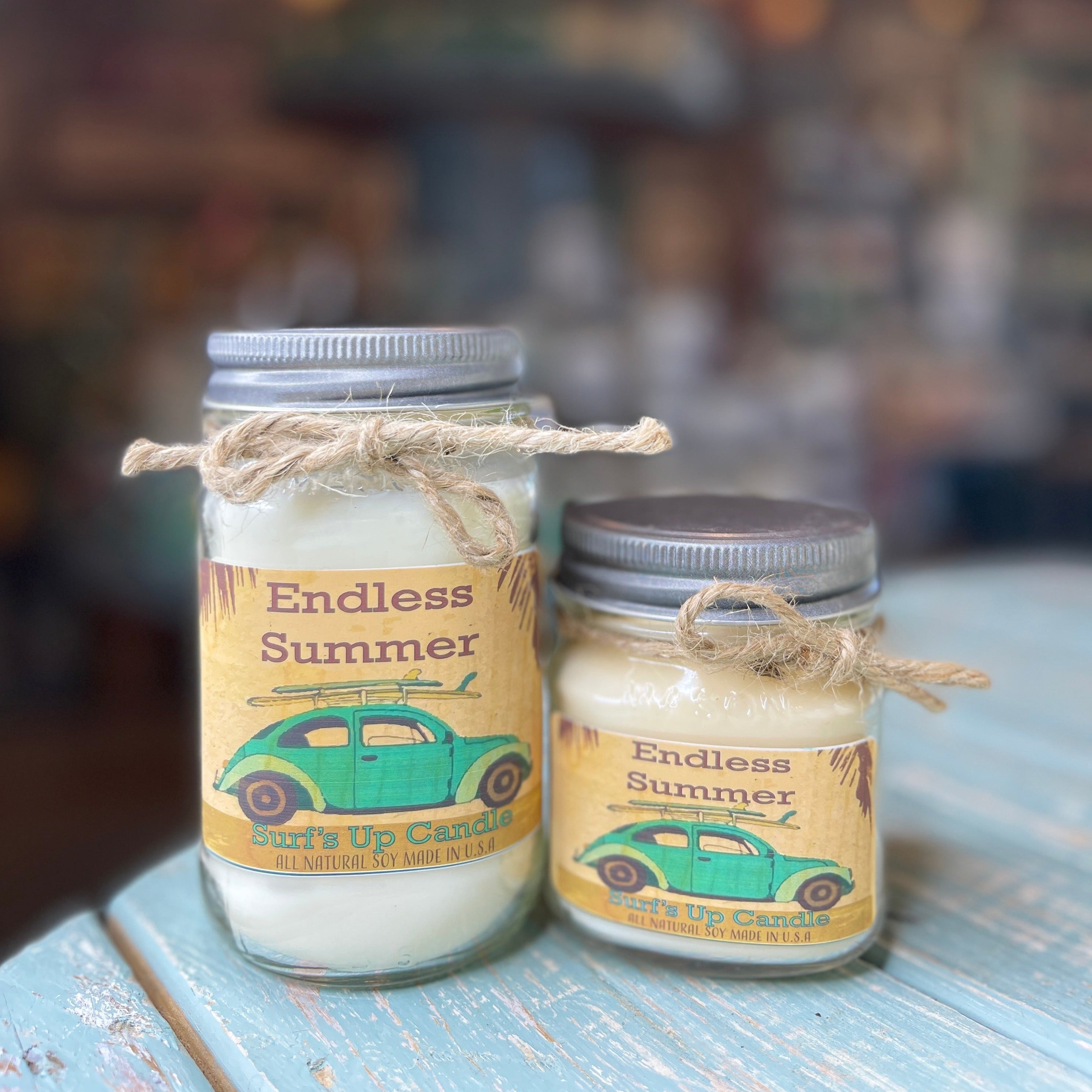 Endless Summer Mason Jar Candle - Vintage Collection
