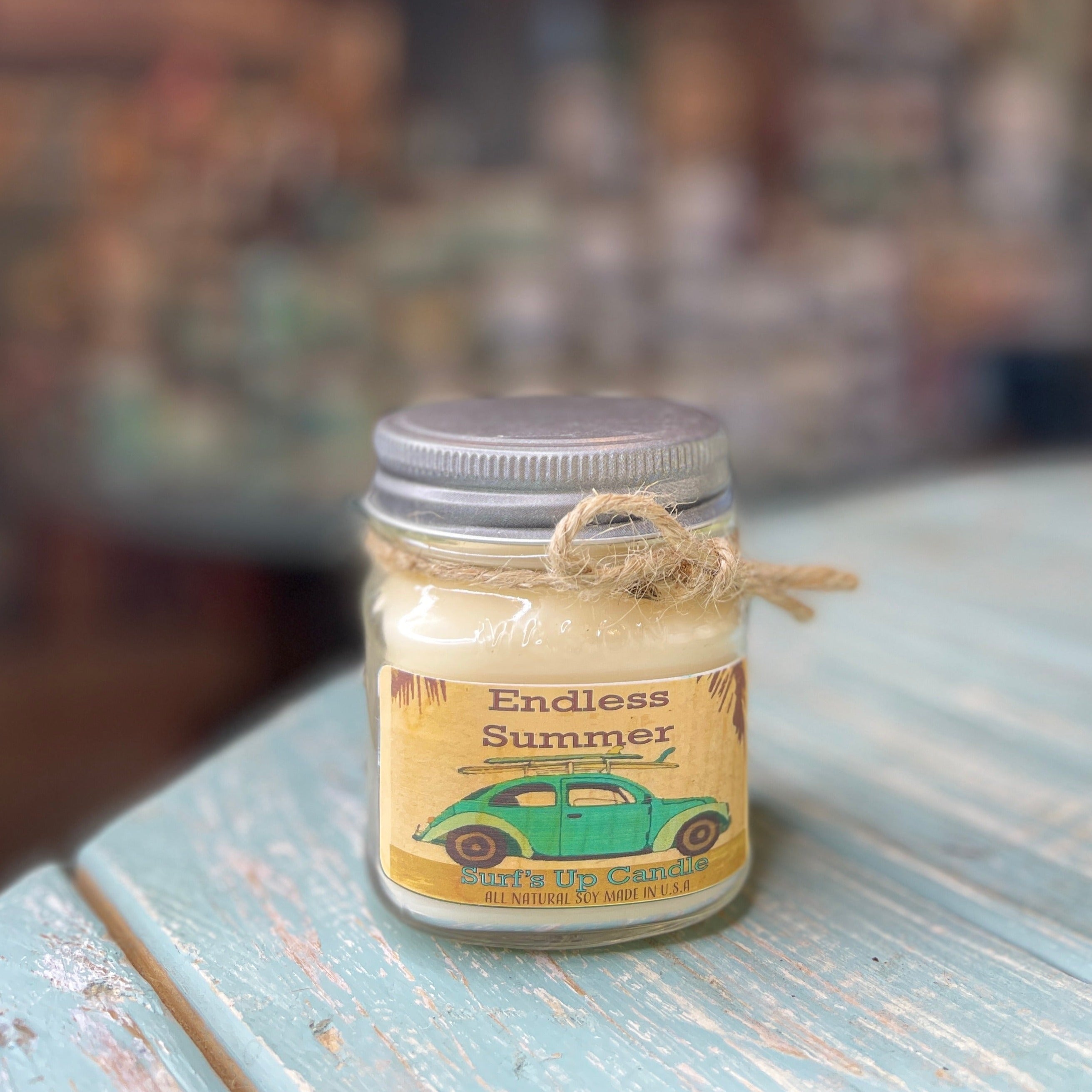 Endless Summer Mason Jar Candle - Vintage Collection