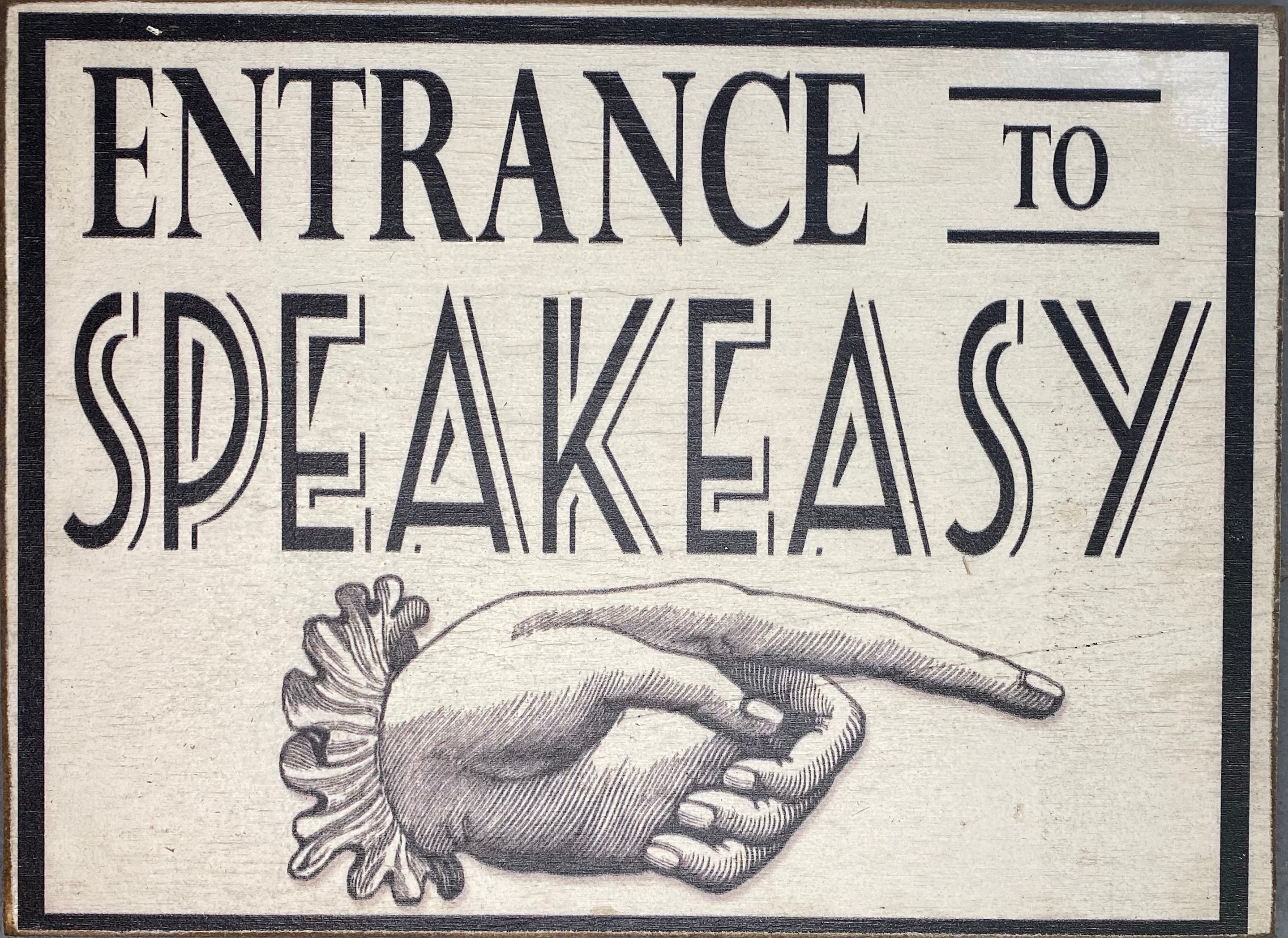 Entrance to Speakeasy