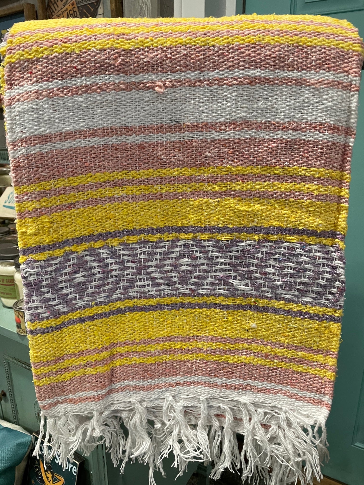 Beach Towels l Throw Blankets - Yellow | Gray | Pink #74