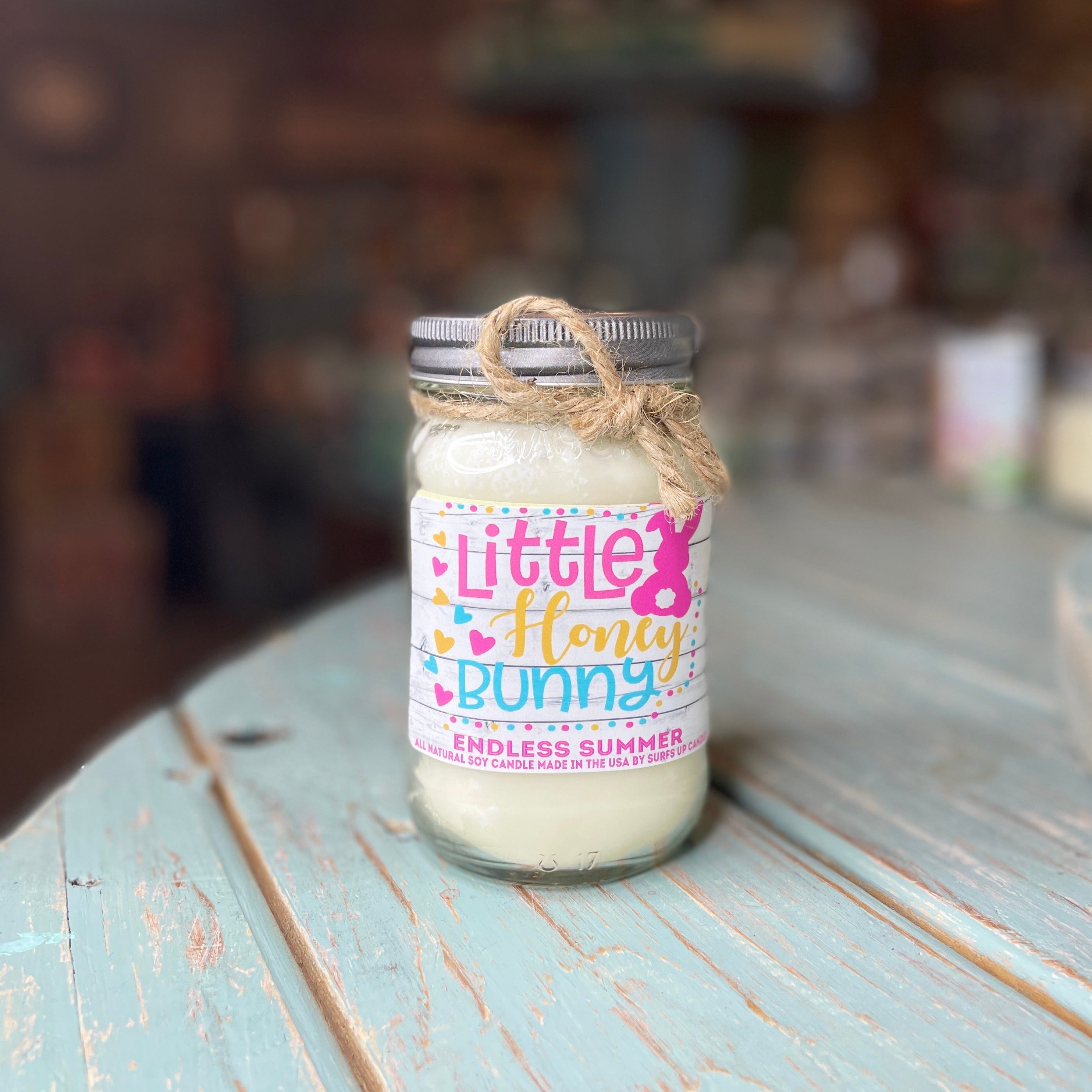 Little Bunny Endless Summer Mason Jar Candle - Easter Collection
