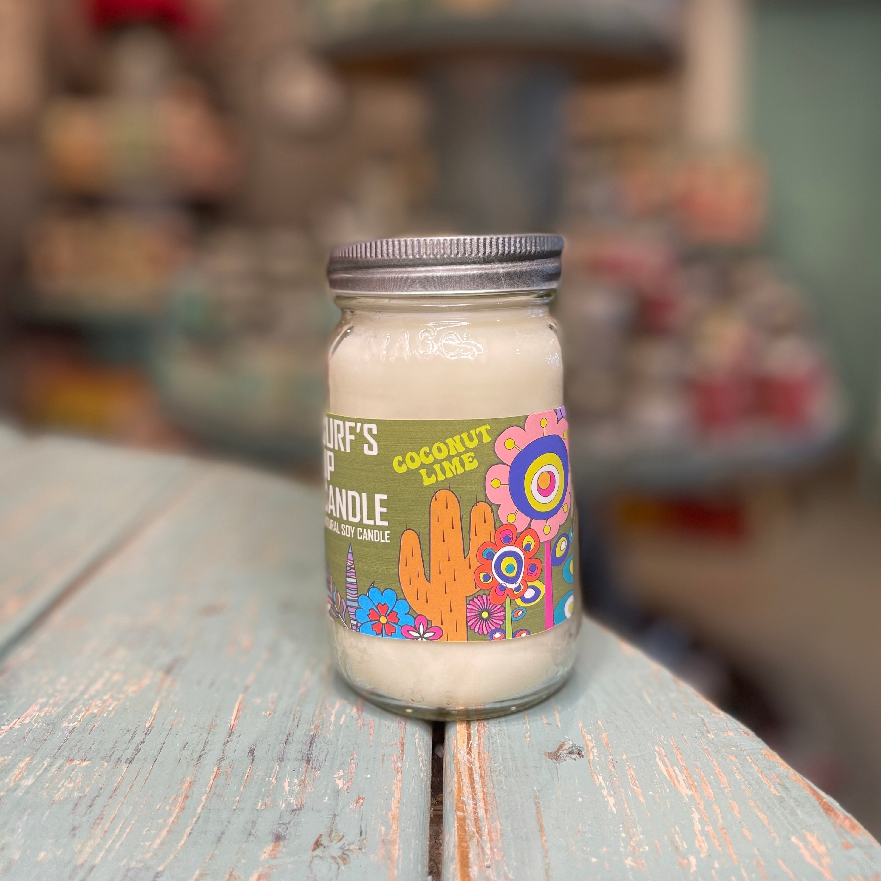 Boho Desert - Coconut Lime Mason Jar