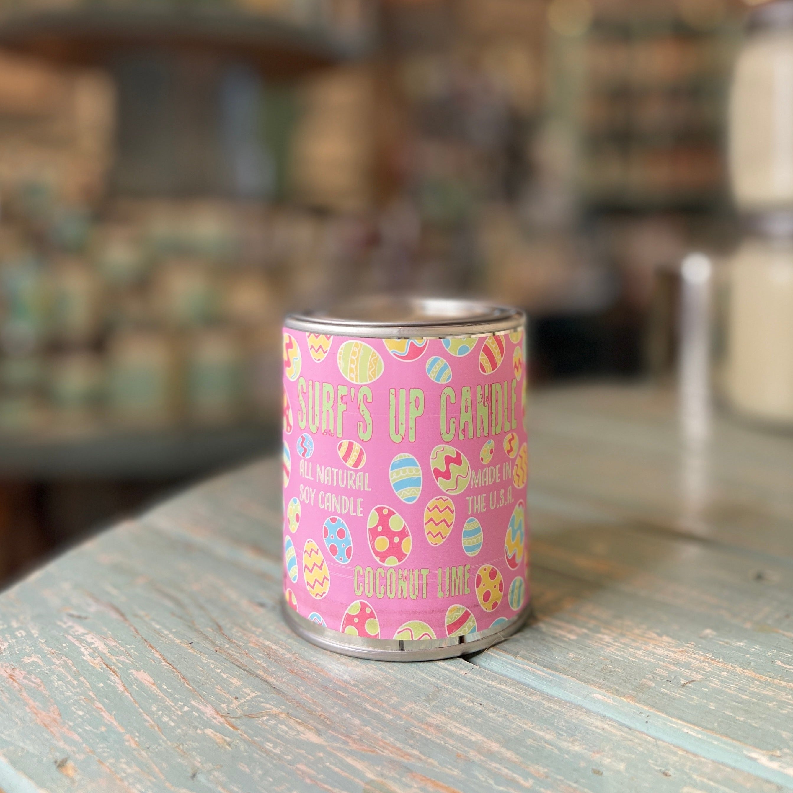 Hippity Hop Pink Grapefruit Paint Can Candle - Easter Collection