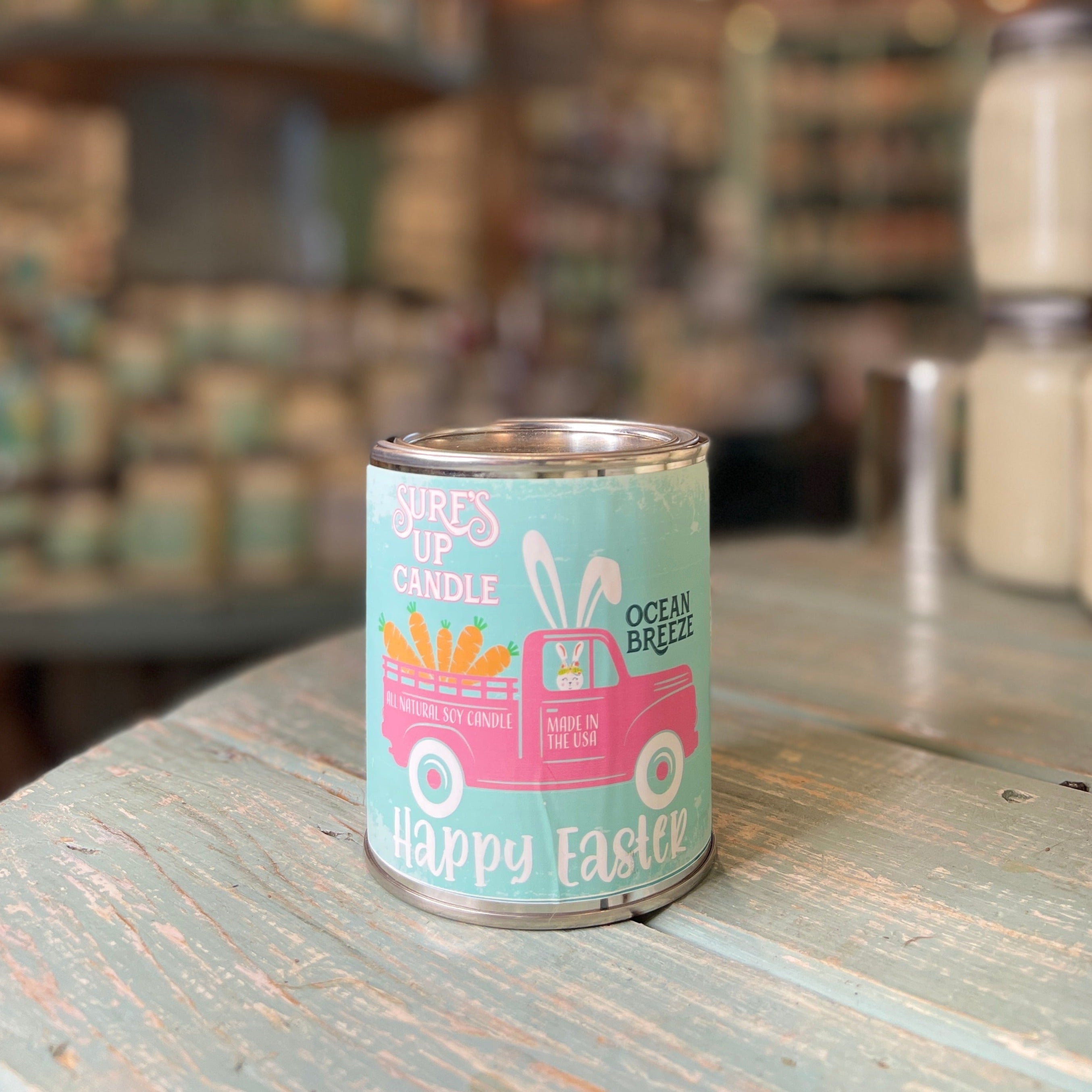 Hippity Hop Ocean Breeze Paint Can Candle - Easter Collection