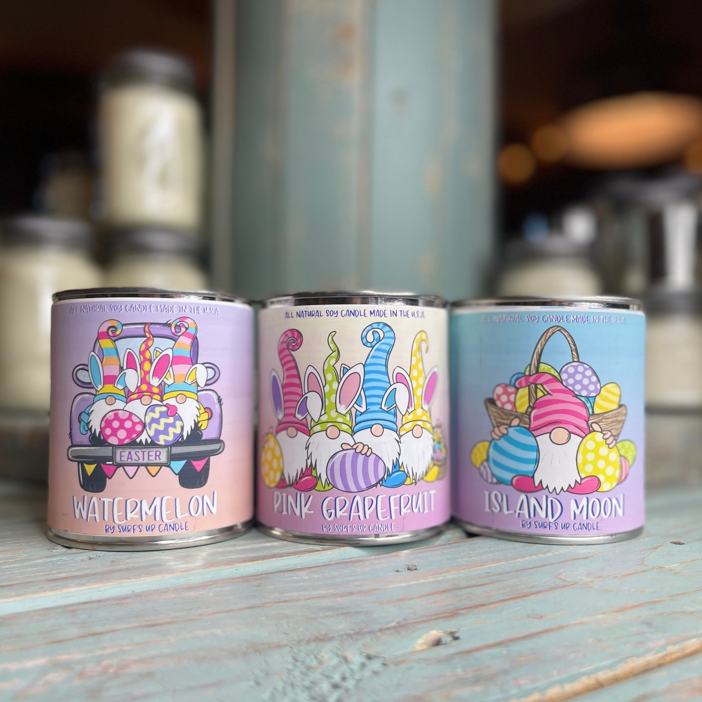 Easter Gnome Paint Can Trio - Easter Collection